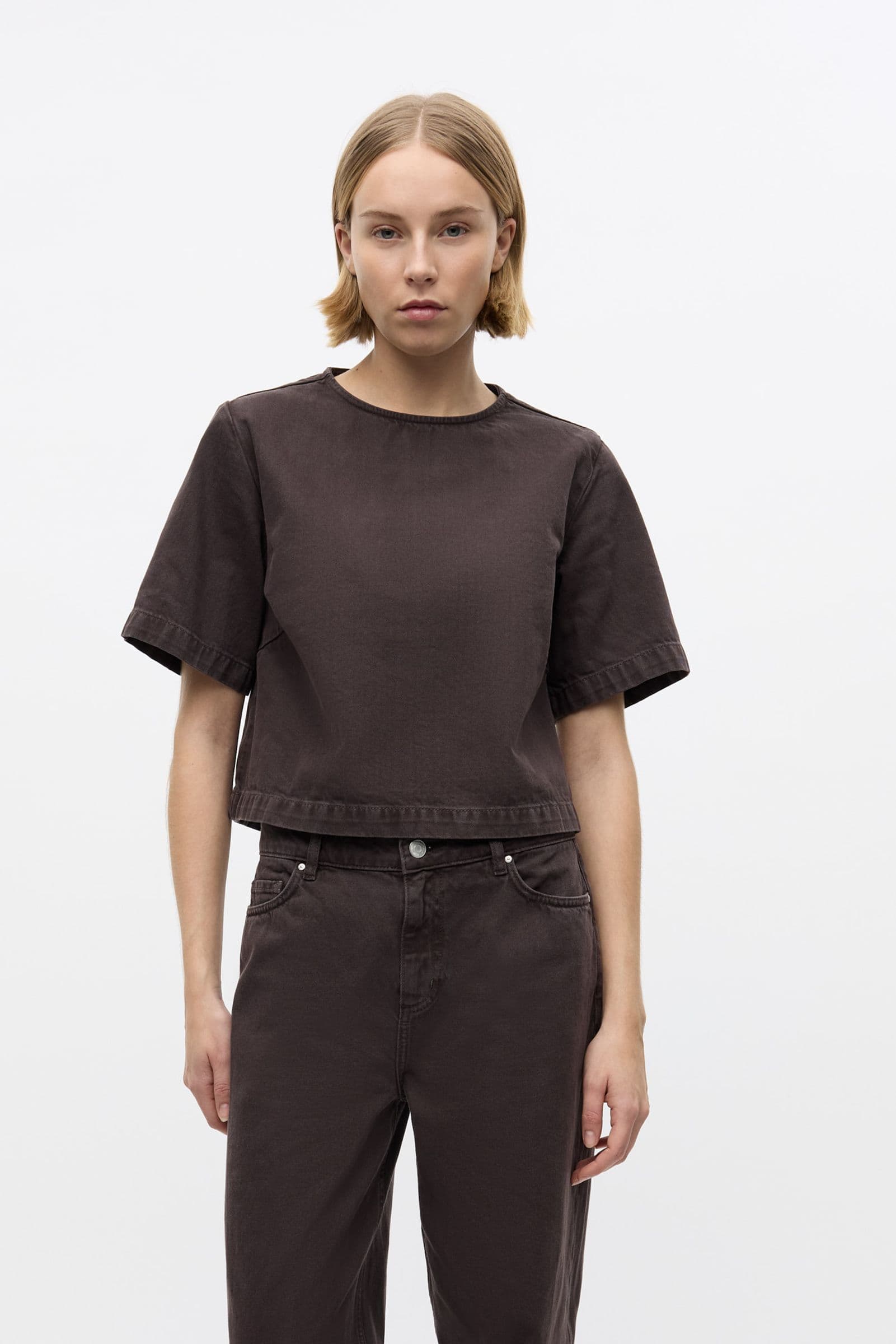 ENIRIS SS TOP 6803 Worn Chocolate