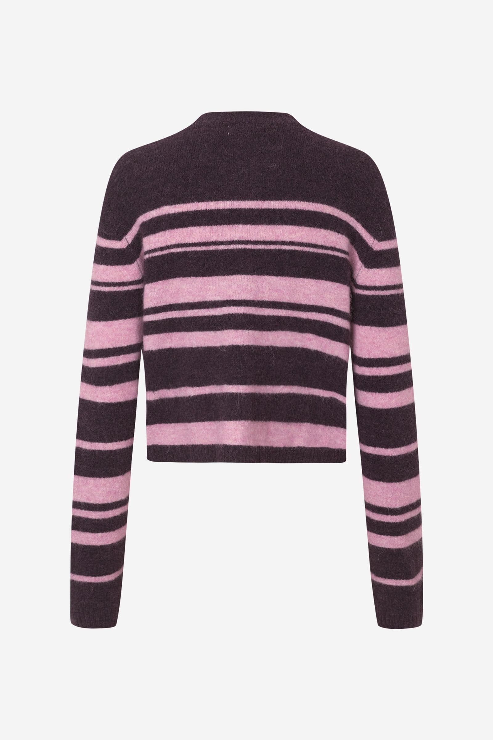 ENADA LS RELAXED CARDIGAN ST 7216 Begonia Stripe