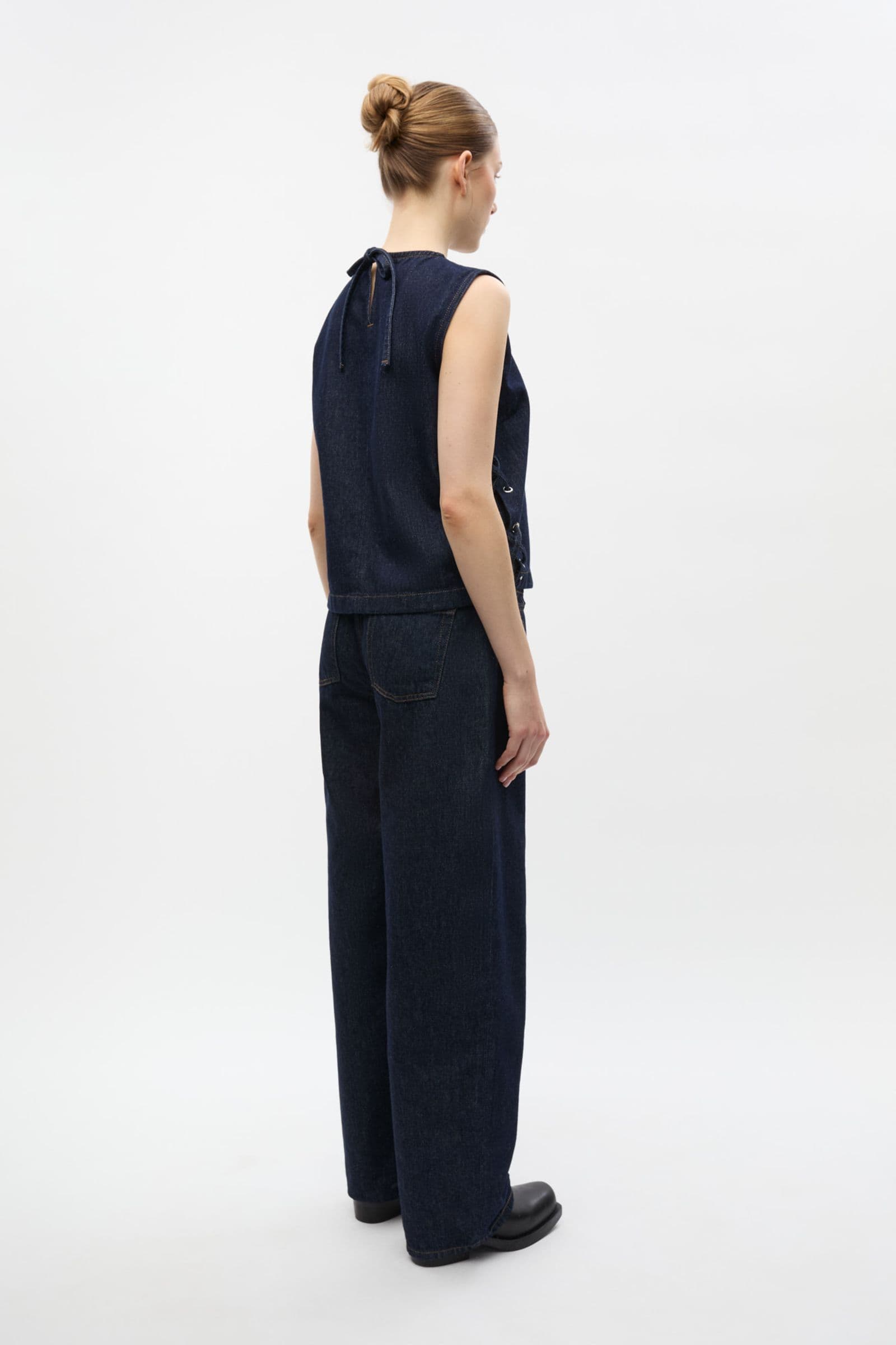 ENIRIS SL TIE TOP 7298 Dark blue rinse