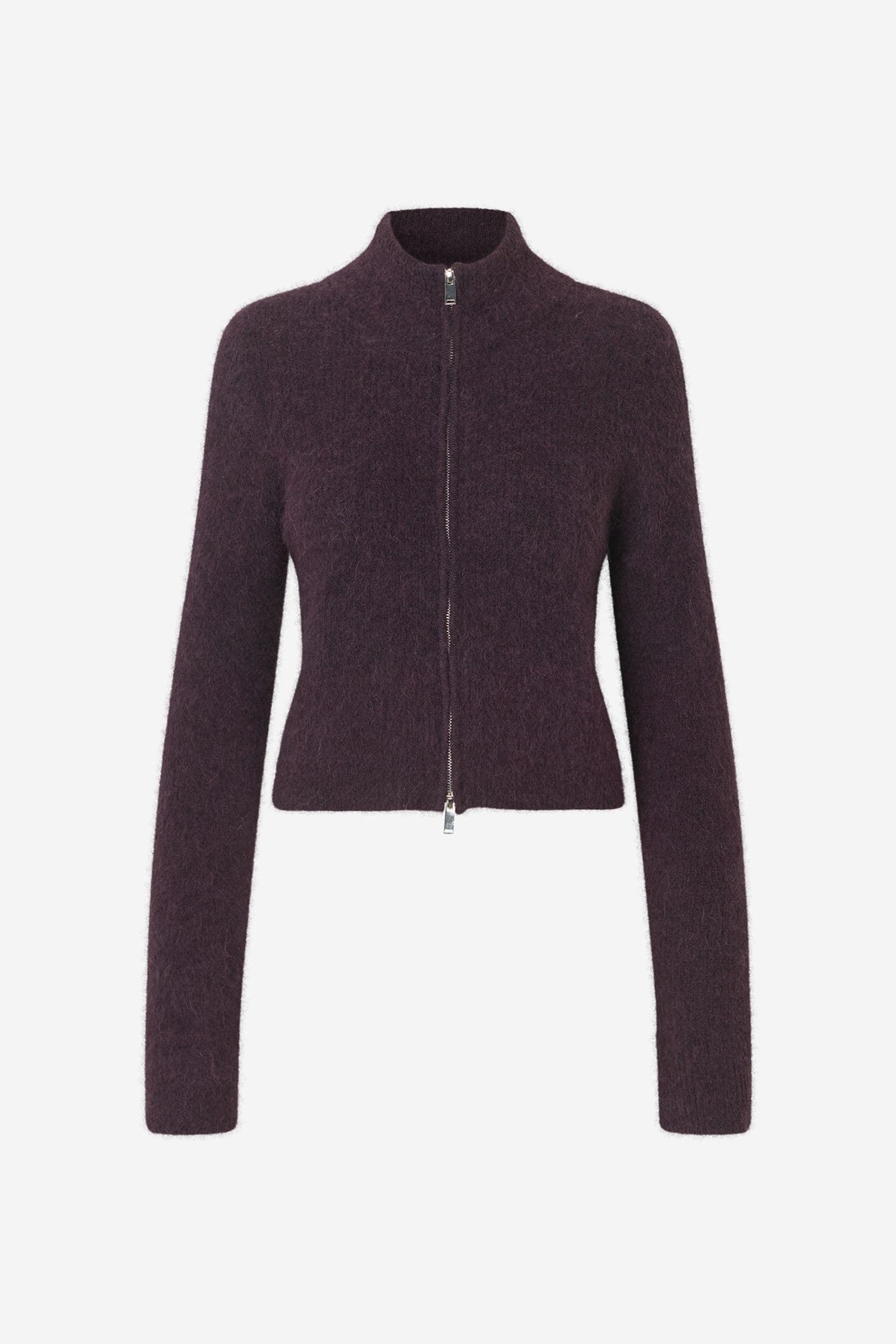 ENBESSIE LS CARDIGAN 7289 Plum Perfect Mel