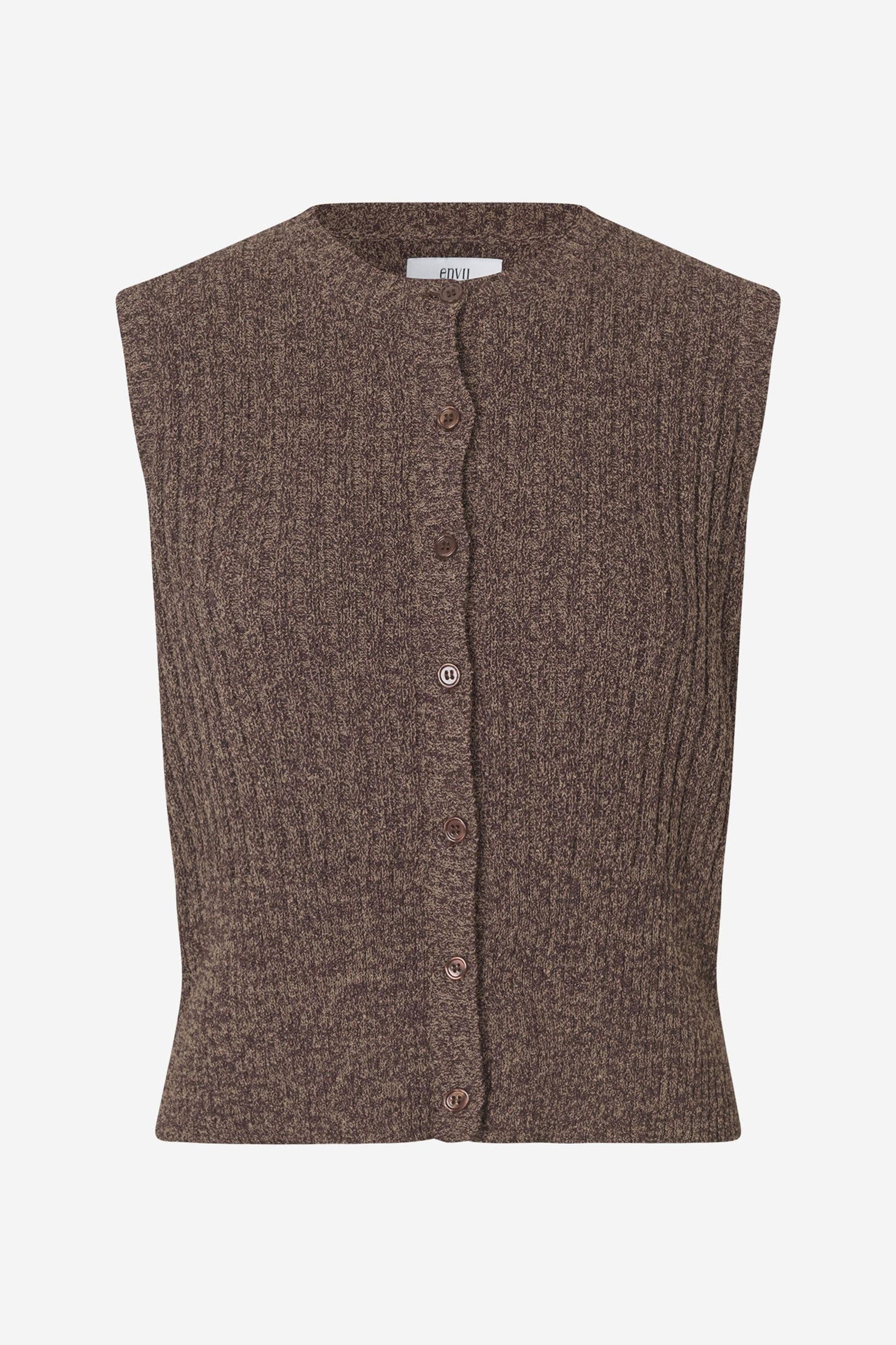 ENDYSIS O-N VEST 7168 Chocolate/Brindle