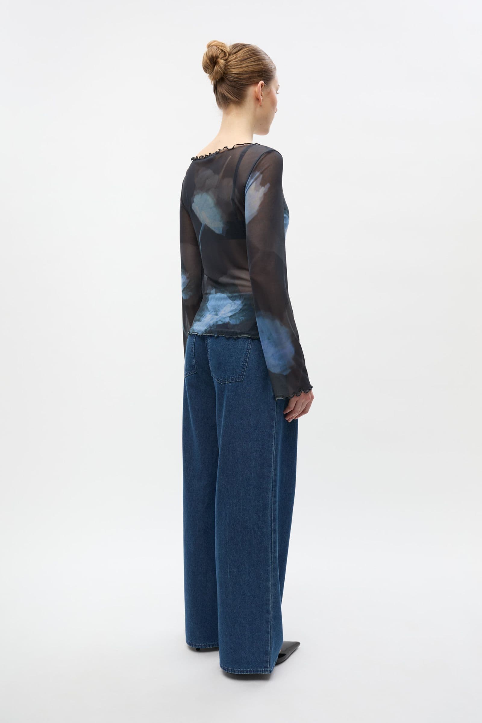ENNICOLA LS TOP AOP 7042 Winter Garden
