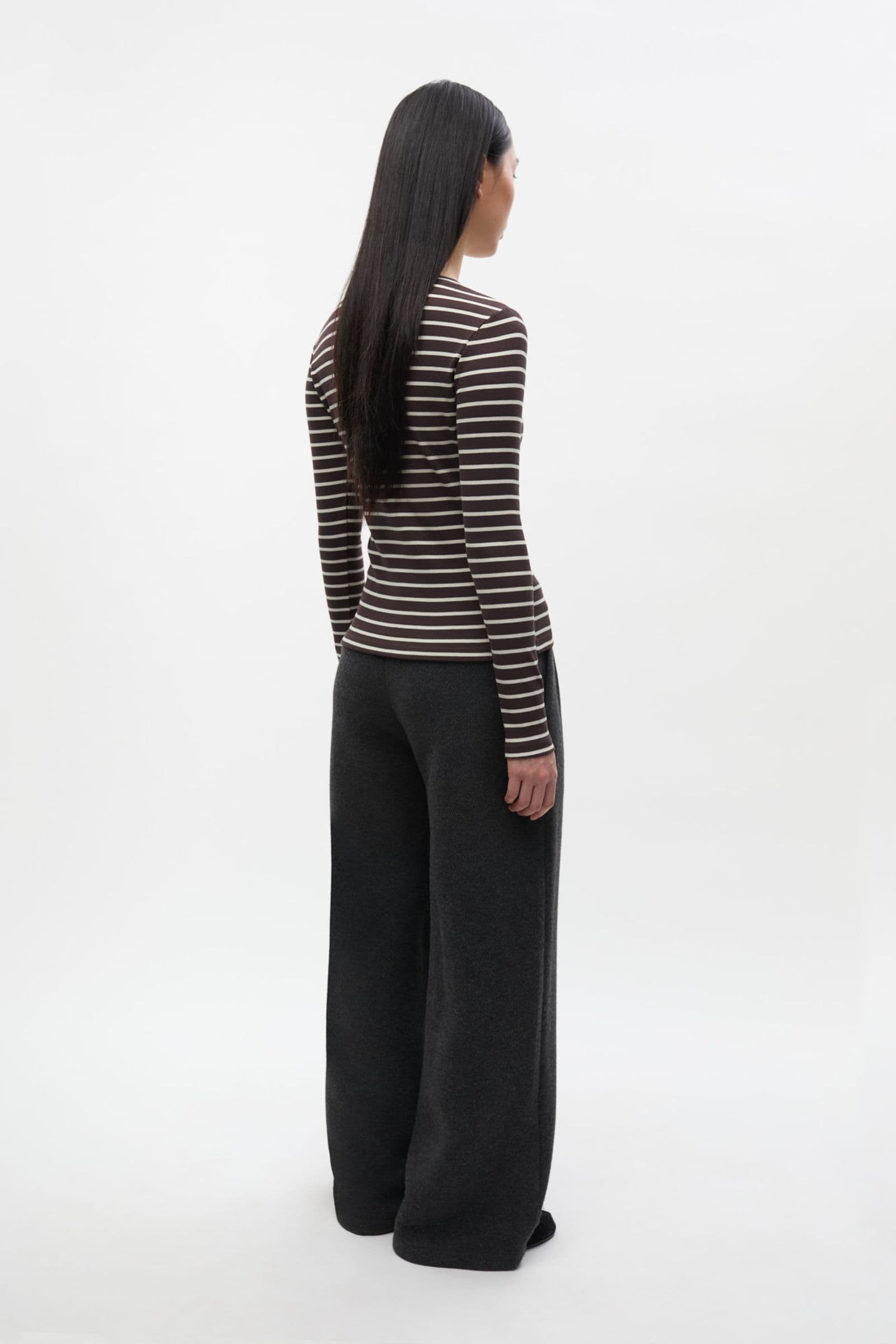 ENALLY LS O-N TEE ST 7262 Moonstruck/Chocolate