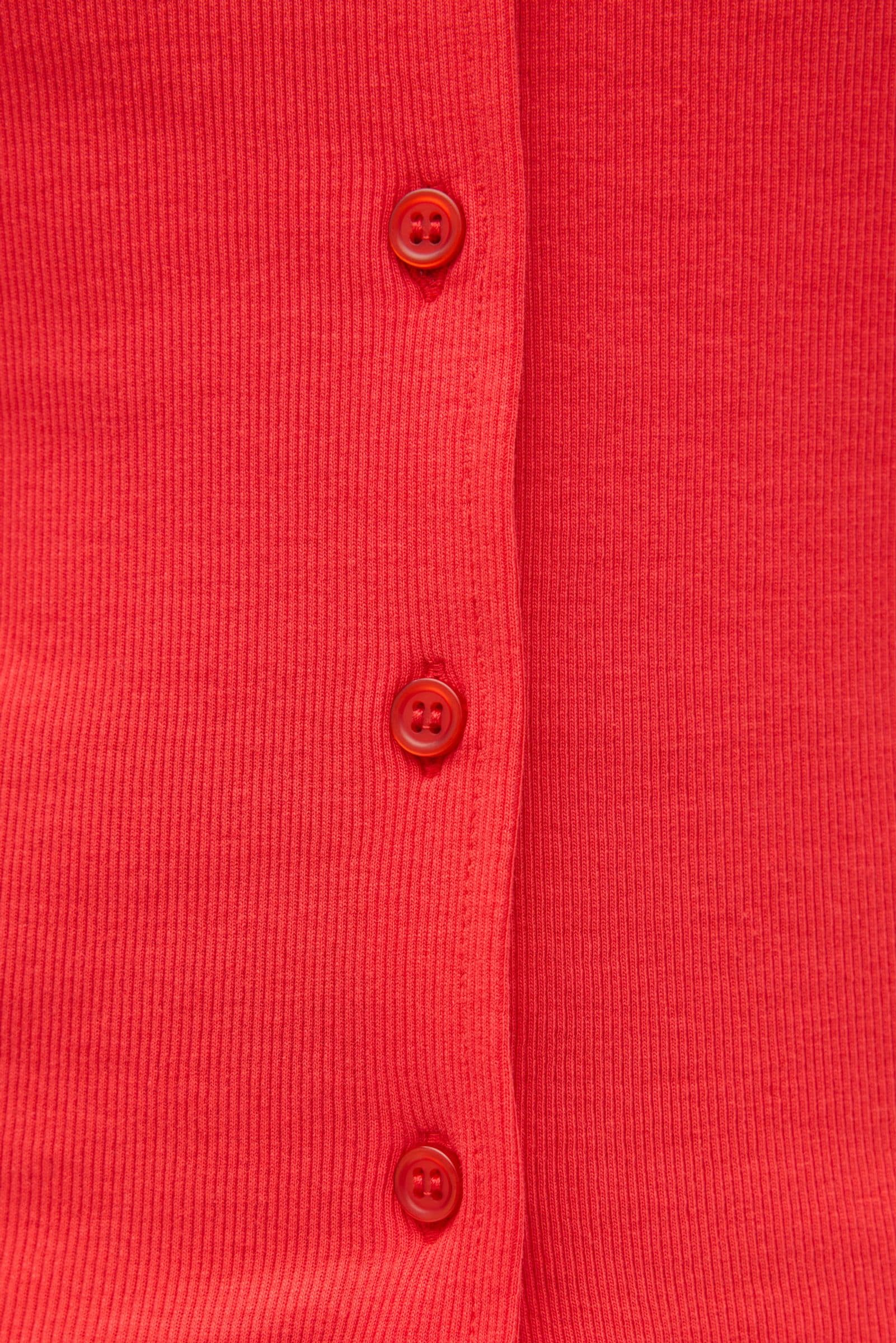 ENALLY LS CARDIGAN 5314 HIGH RISK RED