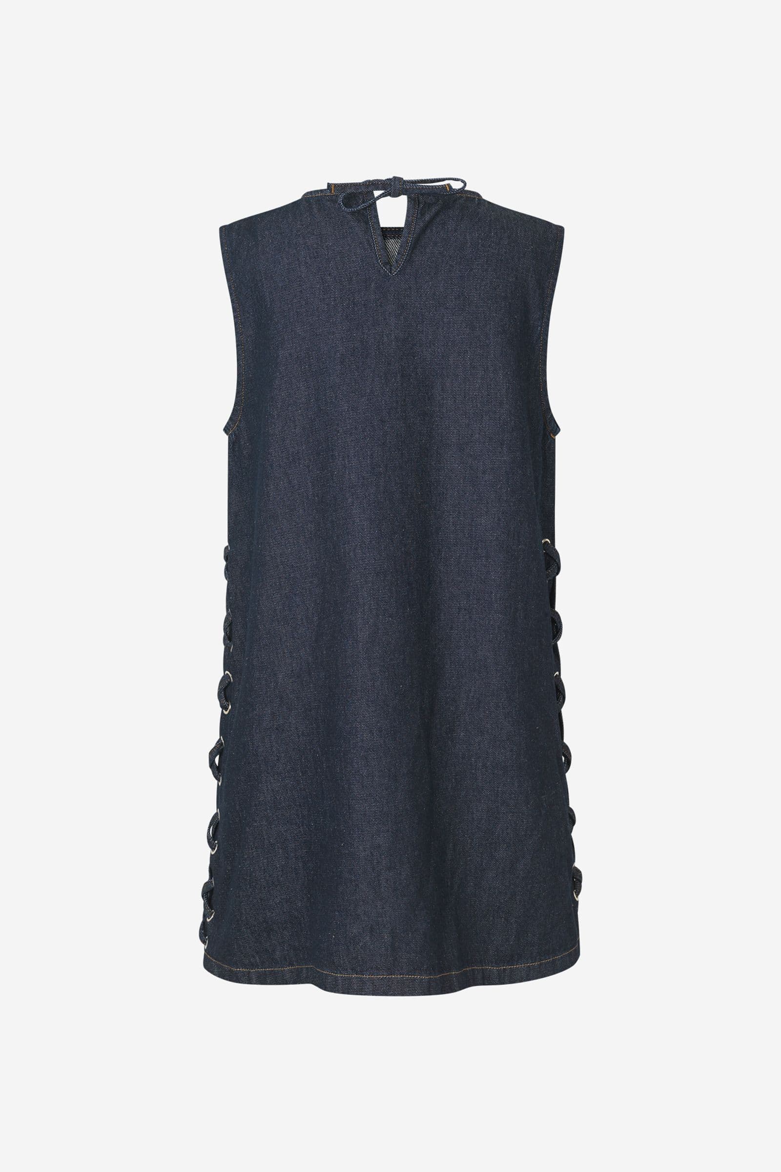 ENIRIS SL TIE DRESS 7298 Dark blue rinse