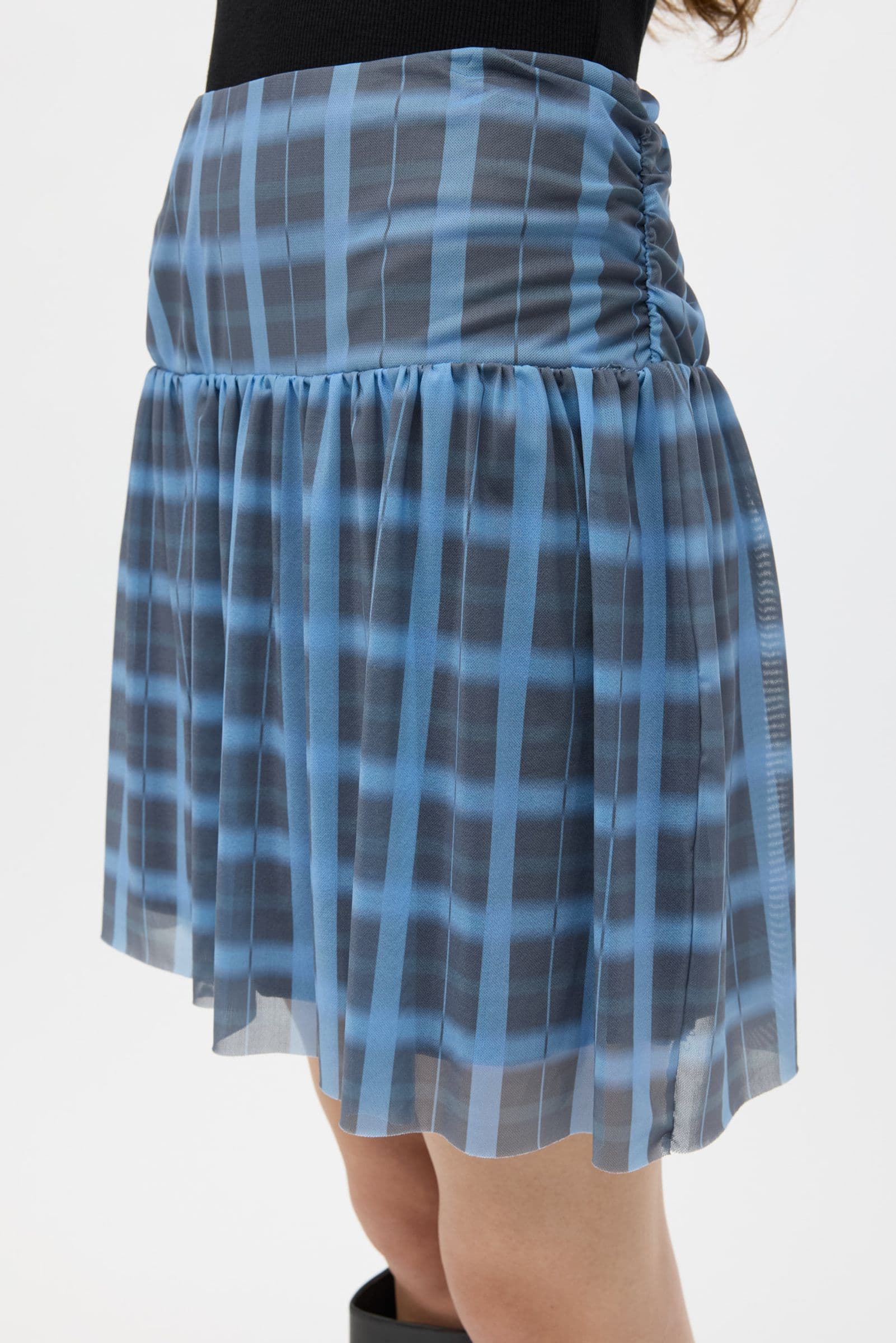 ENAMELIA SKIRT AOP 7042 Blurred Olive