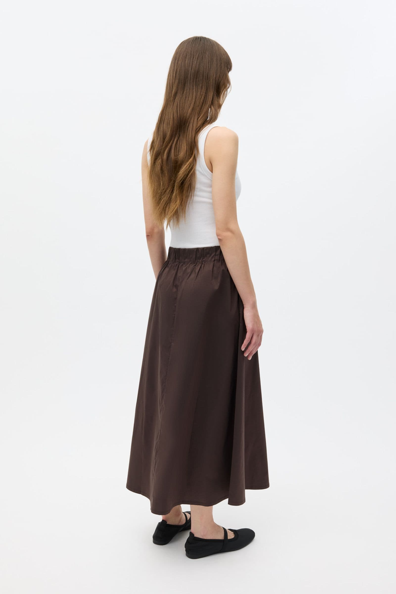 ENLILA SKIRT 7337 Chocolate Torte