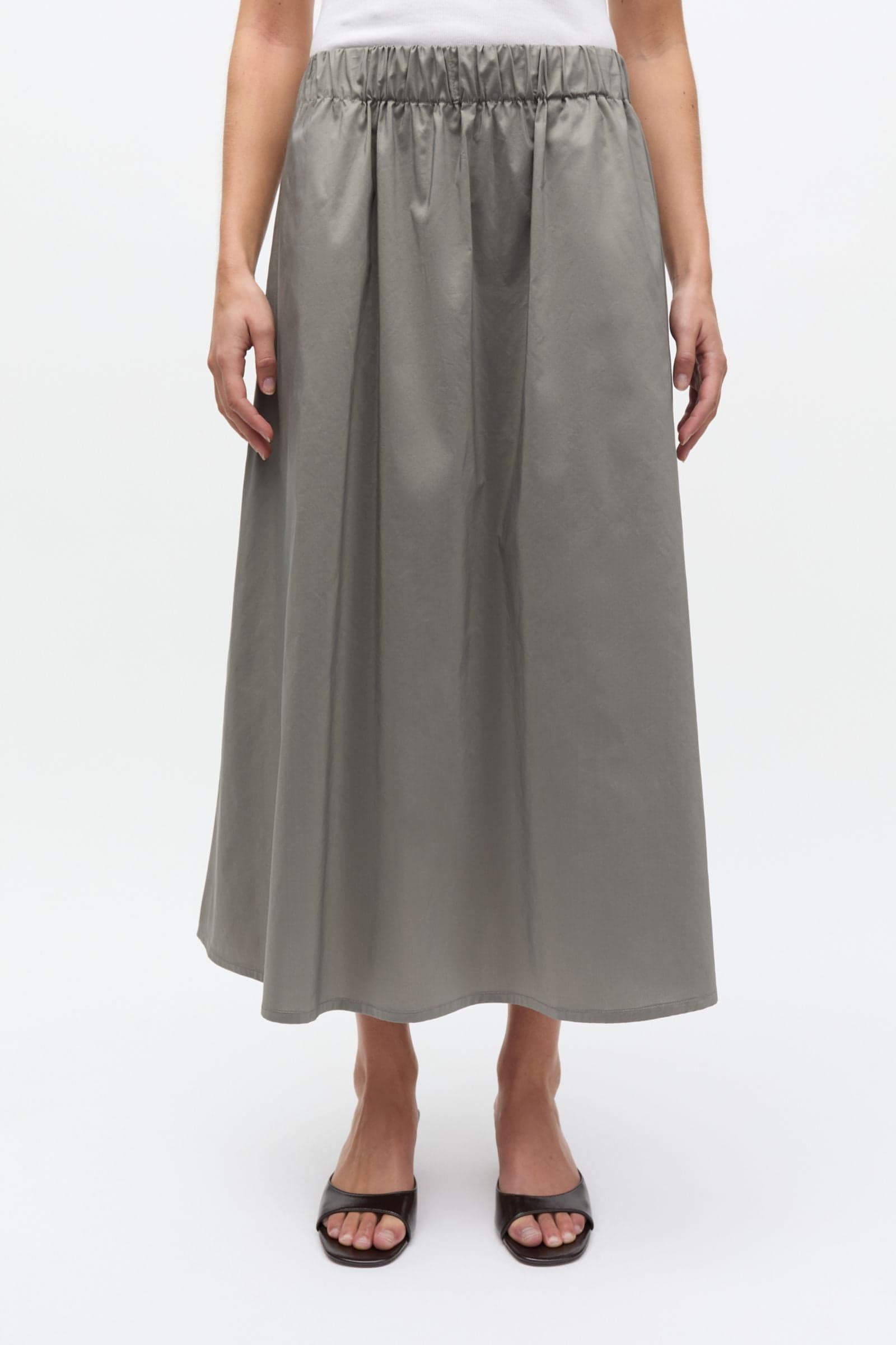 ENLILA SKIRT 7337 Smokey Olive