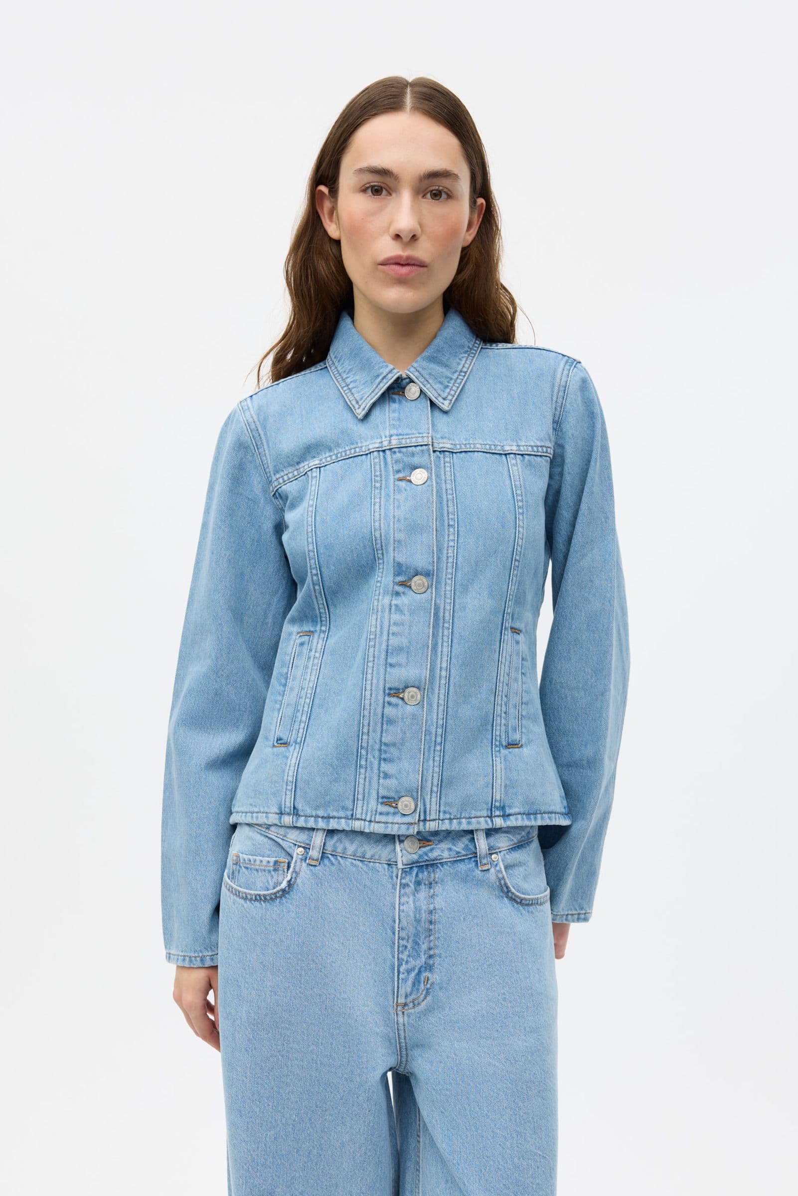 Eneve Jacket 6856 Mid Light Blue