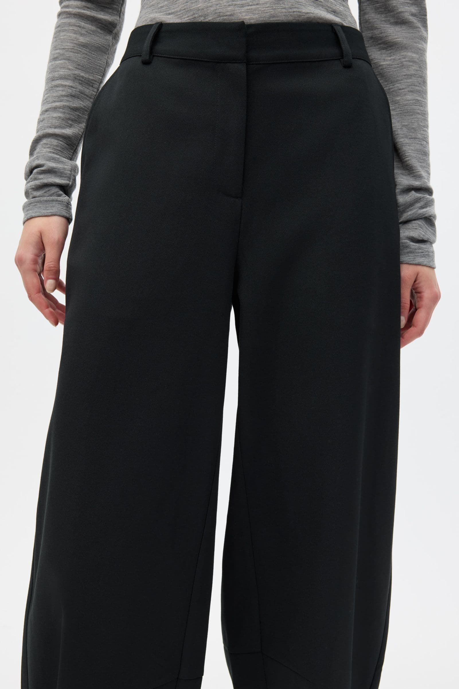 ENRAYE PANTS 7092 Black