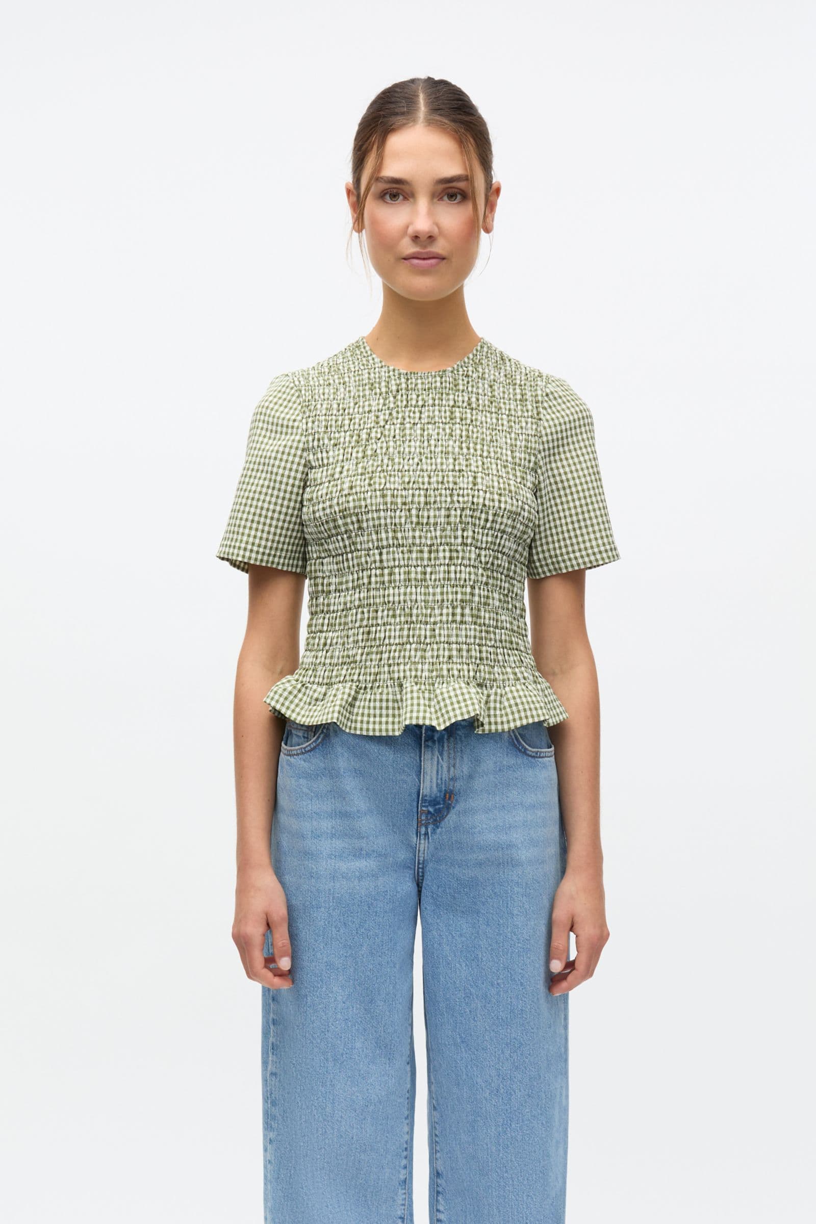 Enyumi SS Top 7343 Fern Check