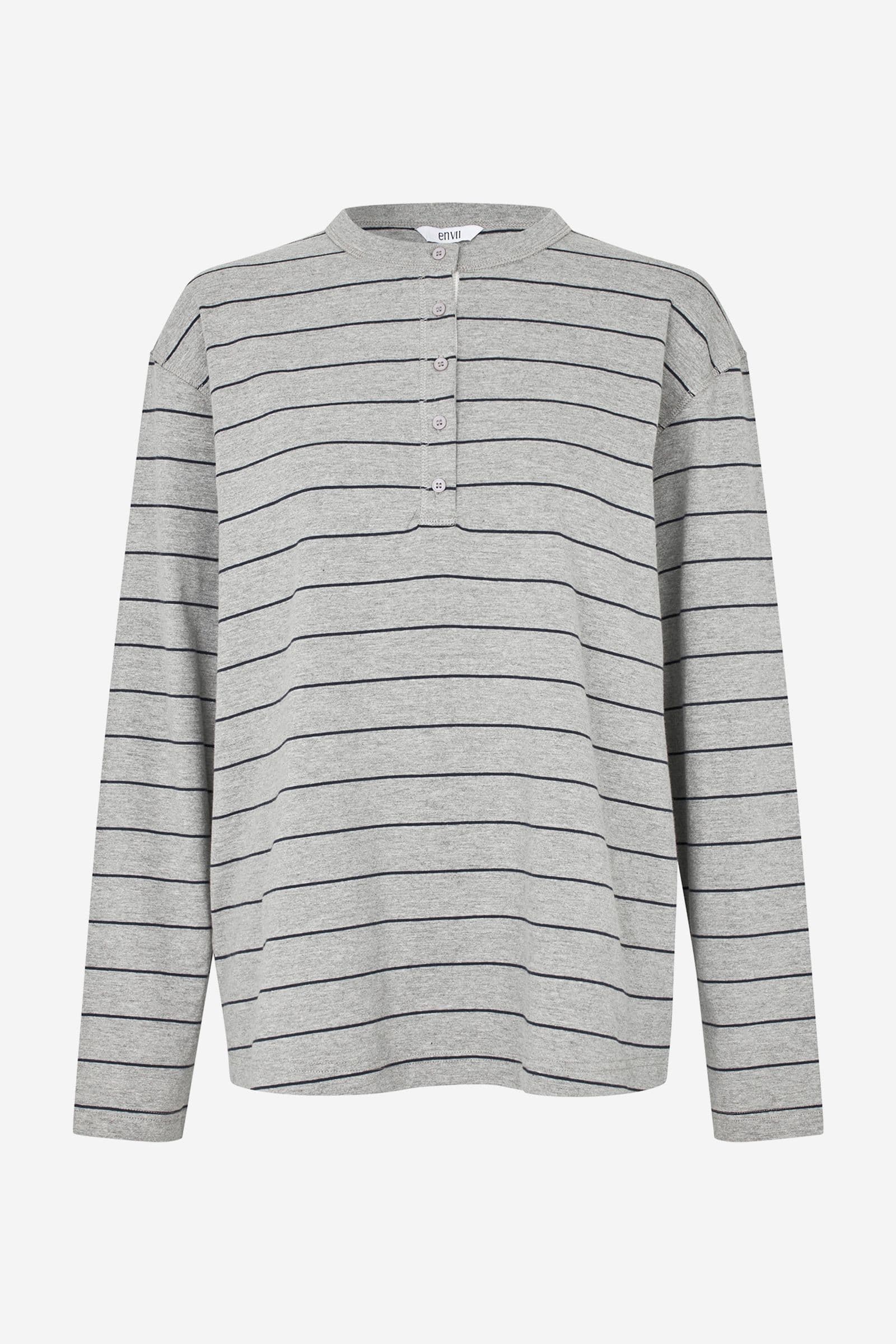Enkulla LS O-N Tee ST 5310 Grey/Navy ST