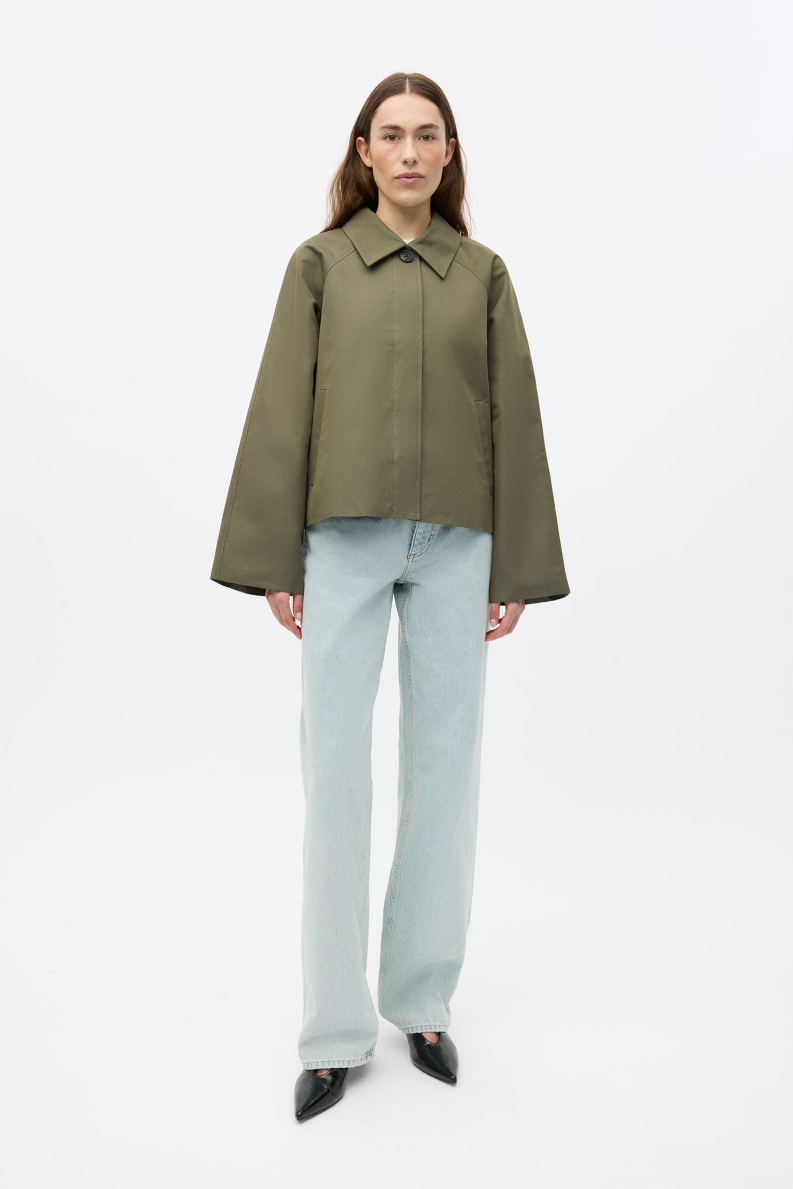 ENSENECA SHORT JACKET 6988 Smokey Olive