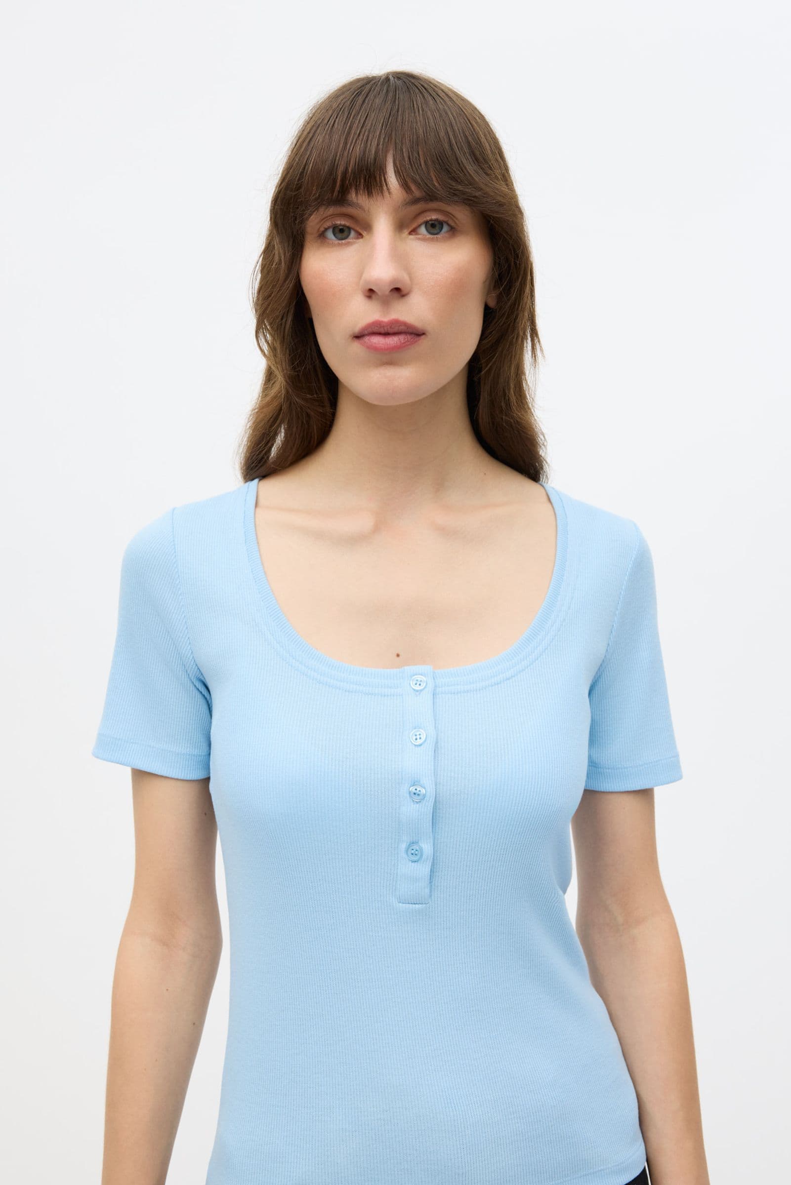 ENCEMILLE SS TEE 7316 Powder Blue Mel