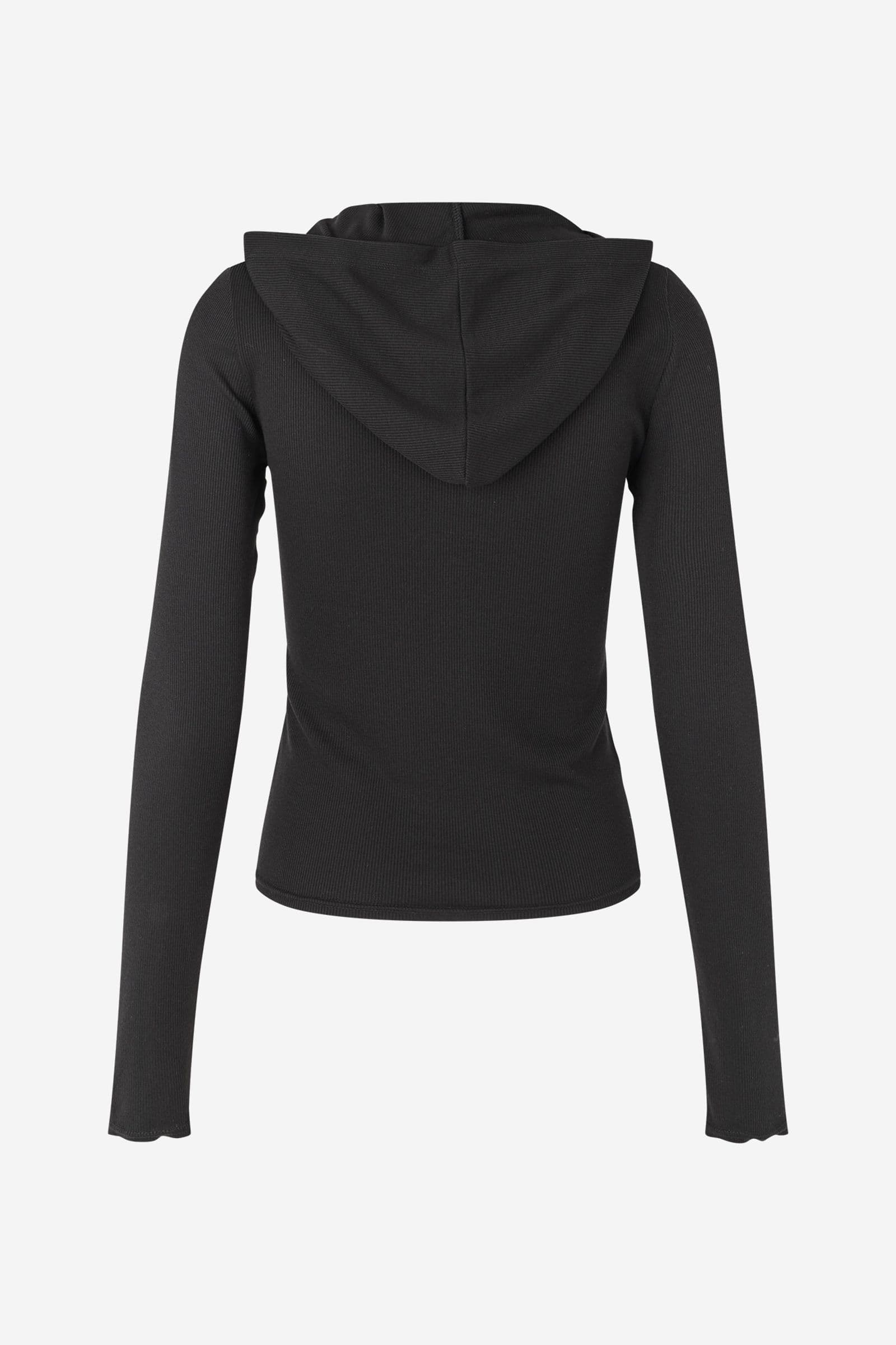 ENCEMILLE LS HOOD TEE 7316 Black