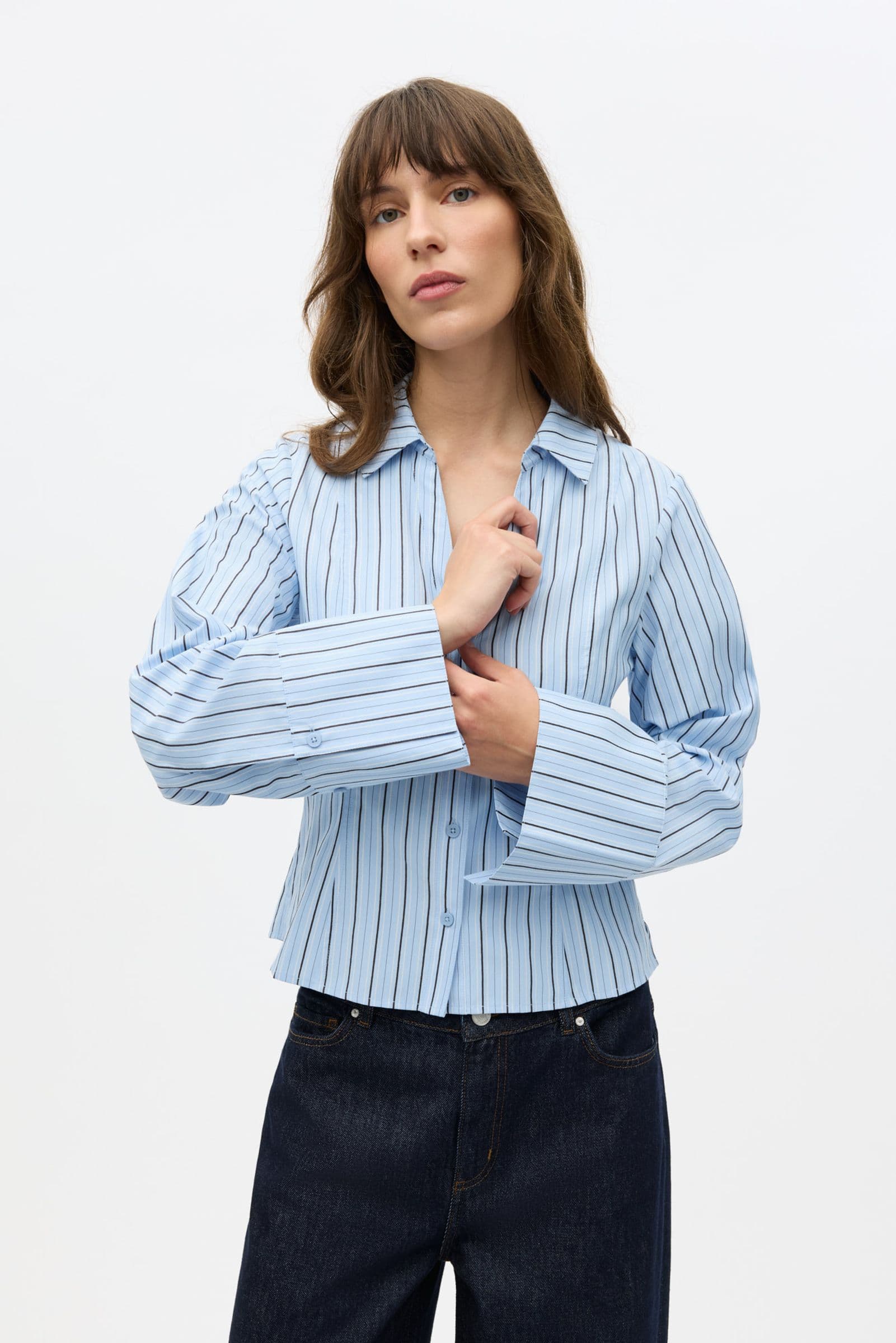 ENAGNESTA SHIRT 7347 Powder blue st