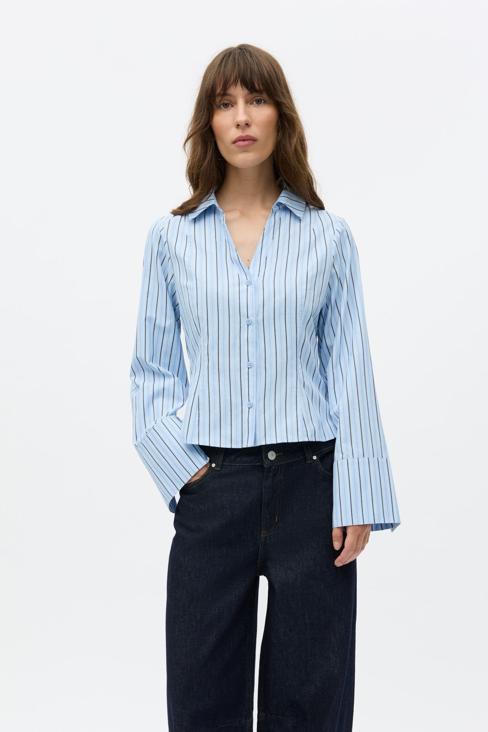 ENAGNESTA SHIRT 7347 Powder blue st