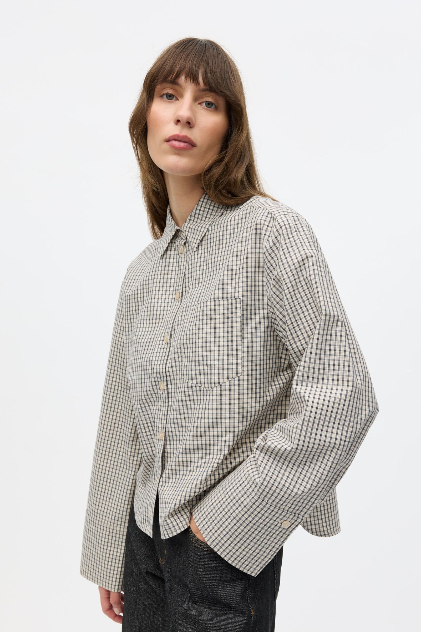 ENWEB LS SHORT SHIRT CH 7346 Neutral ch