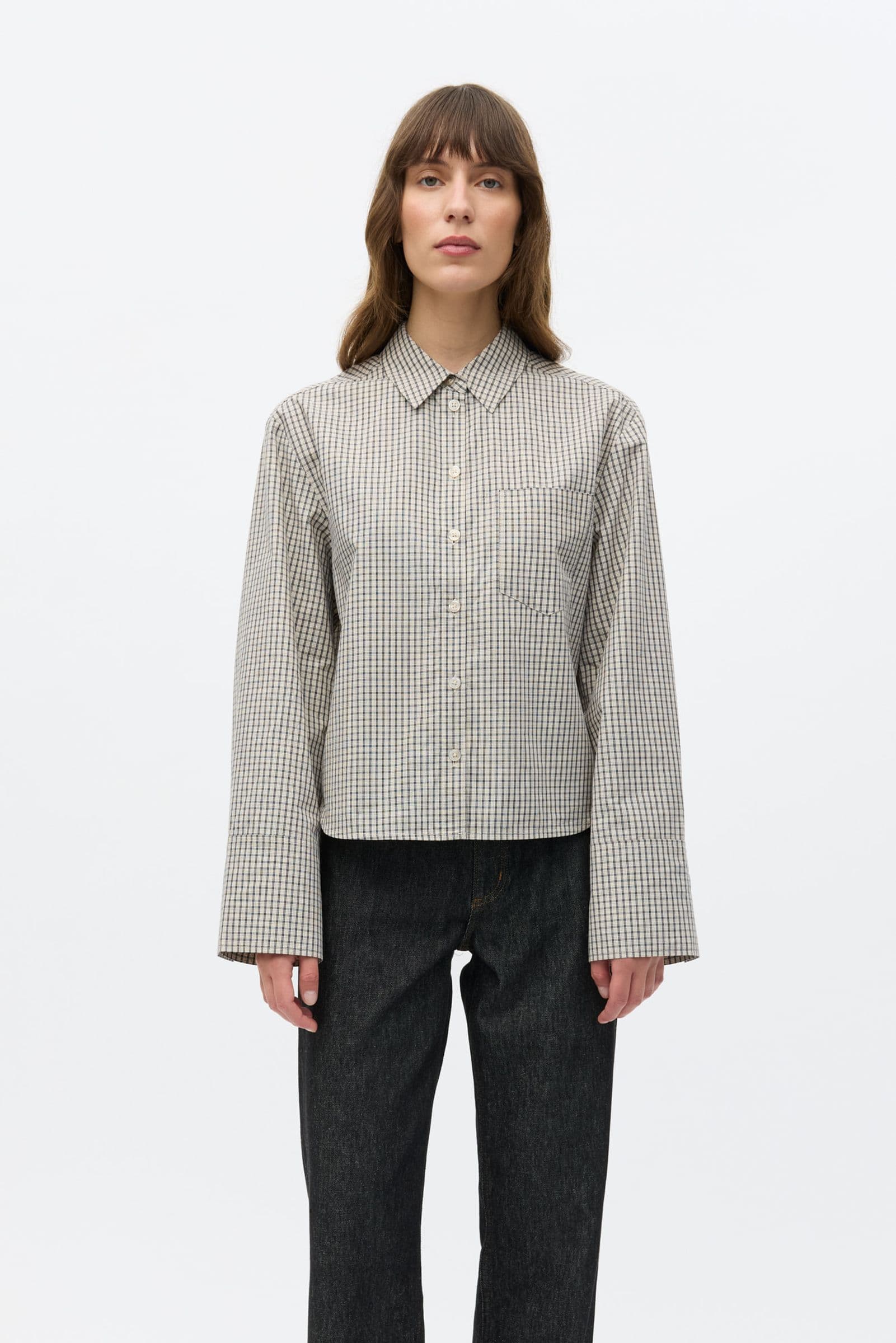 ENWEB LS SHORT SHIRT CH 7346 Neutral ch
