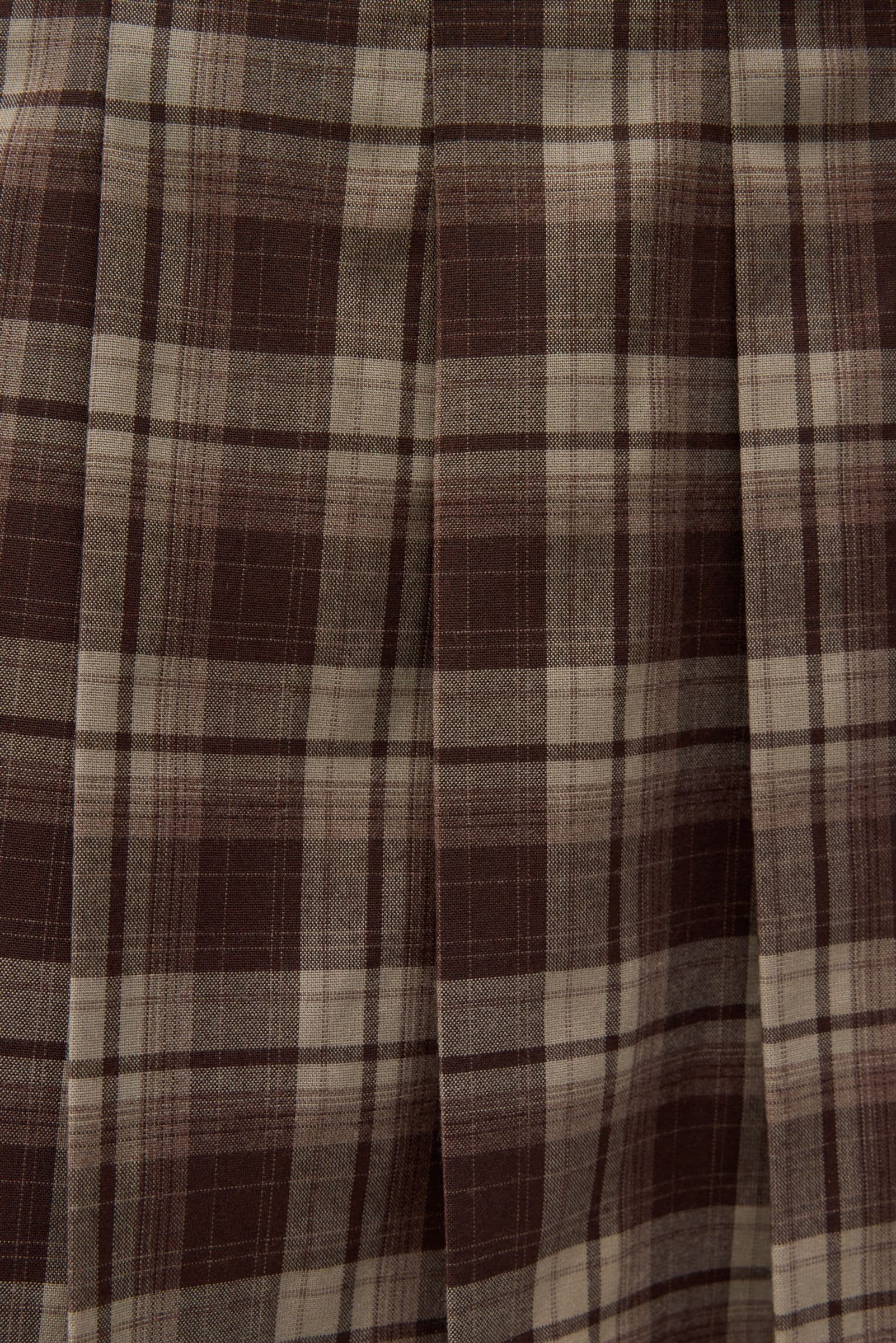 ENRIVER MINI SKIRT 7342 Chocolate Check