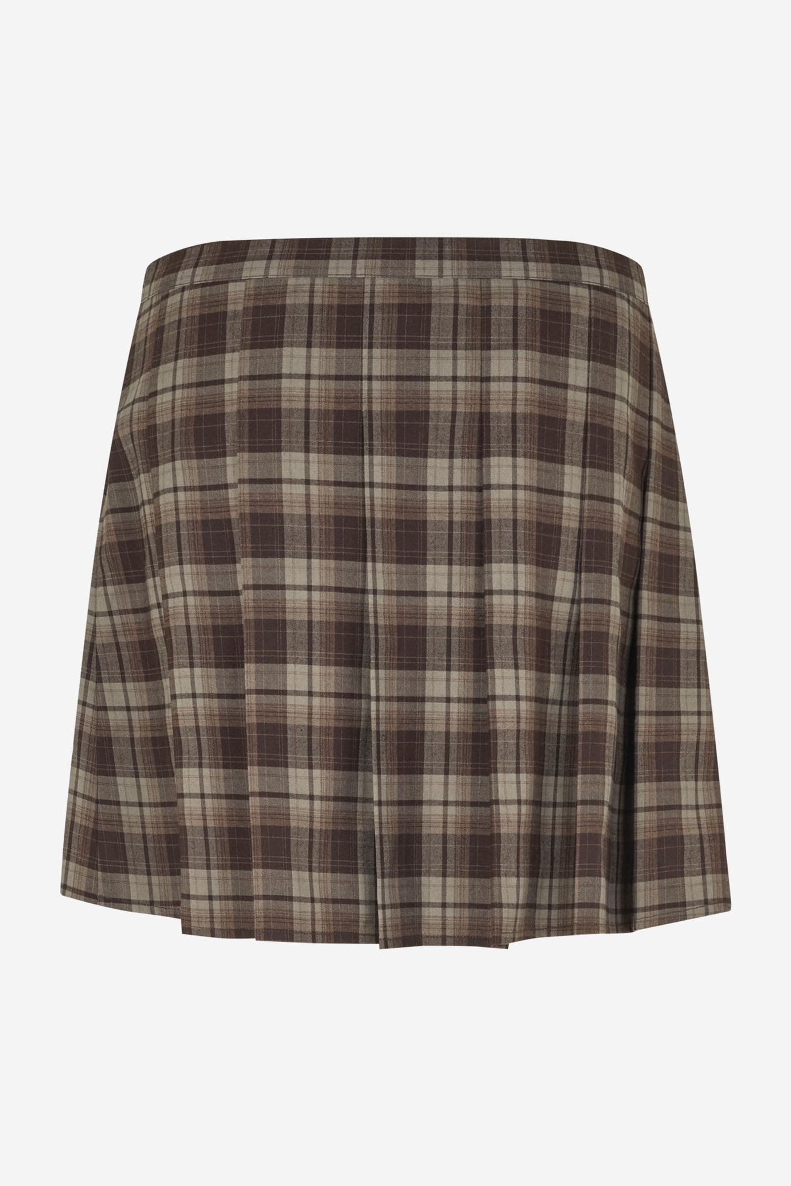 ENRIVER MINI SKIRT 7342 Chocolate Check