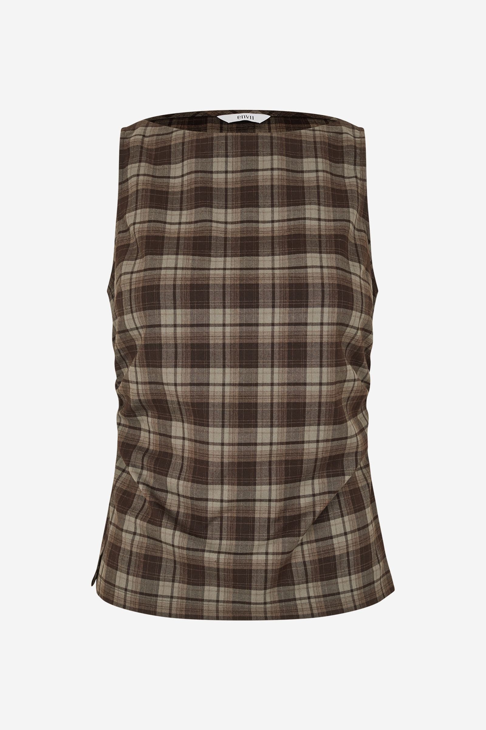 ENFLOW SL ZIP TOP 7342 Chocolate Check