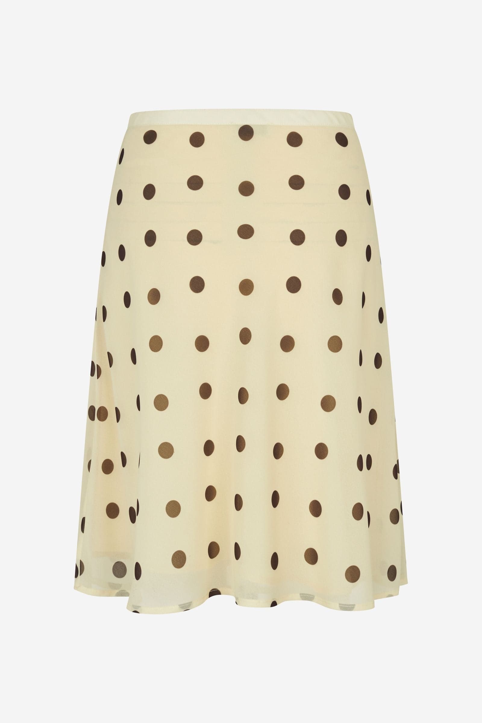 ENYARSI SKIRT 7349 Pastel Yellow Polka Dot