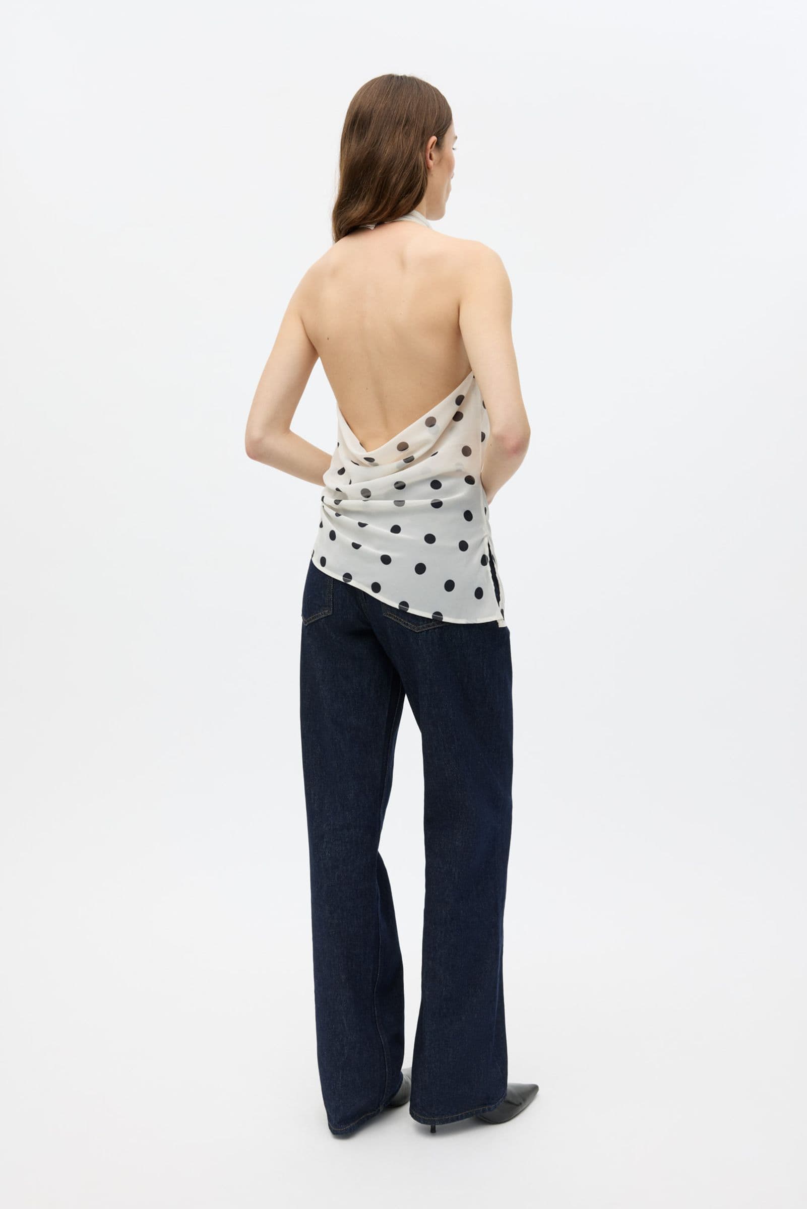 ENYARSI H-N TOP 7349 Gardenia Polka Dot