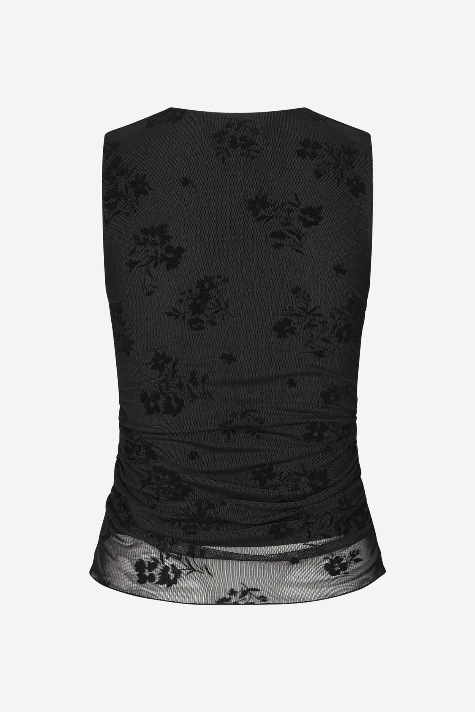 ENNICOLA TANK TOP 7357 Black
