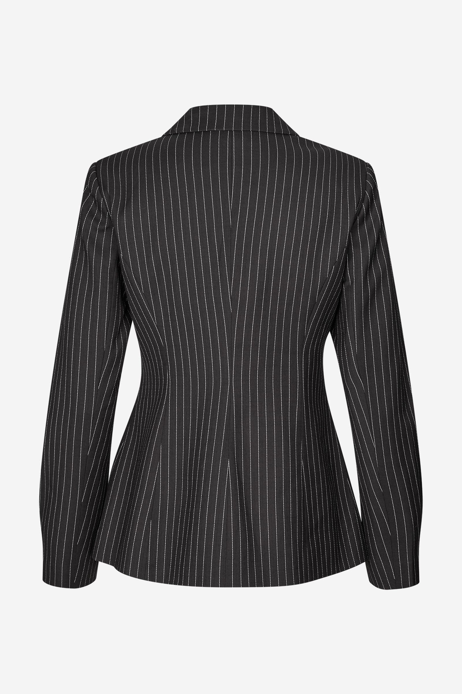 ENAUGUST BLAZER 7365 Black Pinstripe