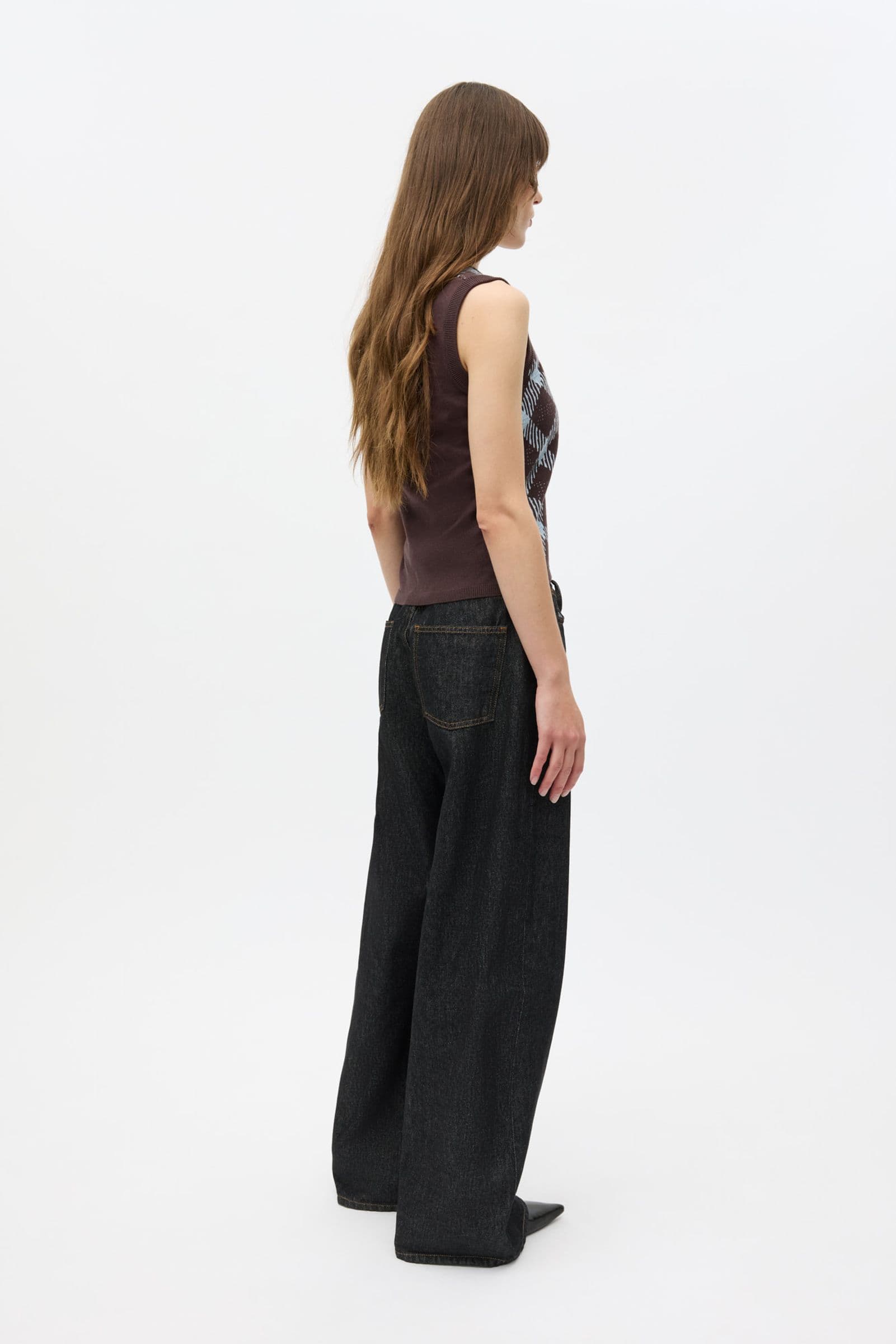 ENADALA SL VEST CH 7341 Choc torte blue ch.