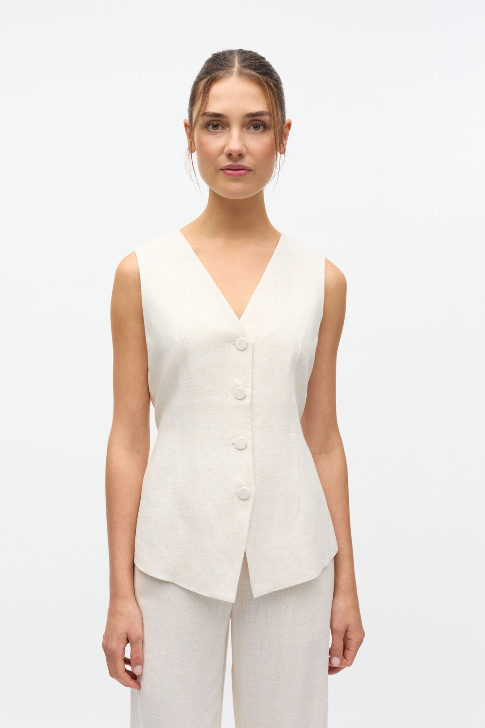 ENDORE V-N VEST 7247 Light Sand Mel