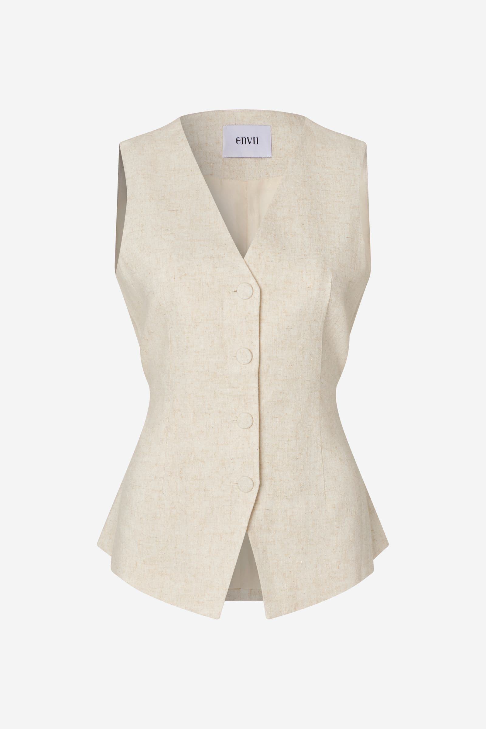 ENDORE V-N VEST 7247 Light Sand Mel