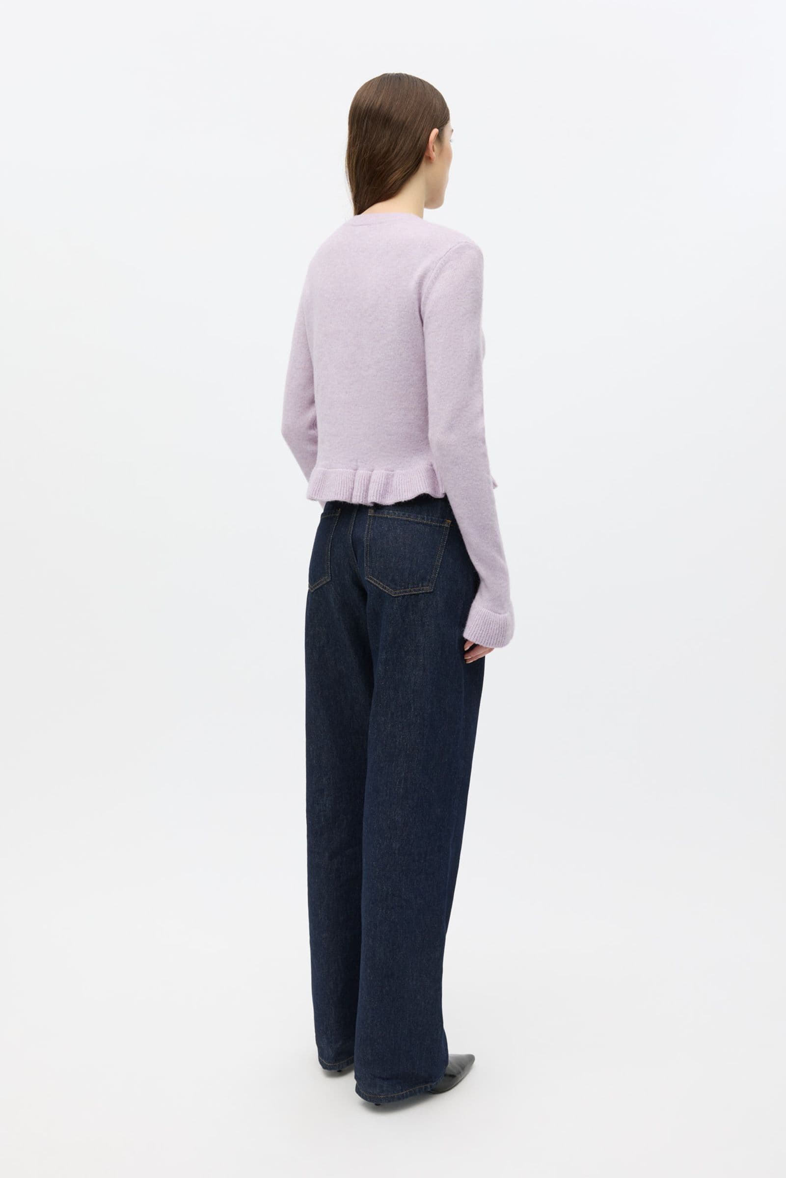 ENGRACIE LS CARDIGAN 7340 Lavender Fog Mel