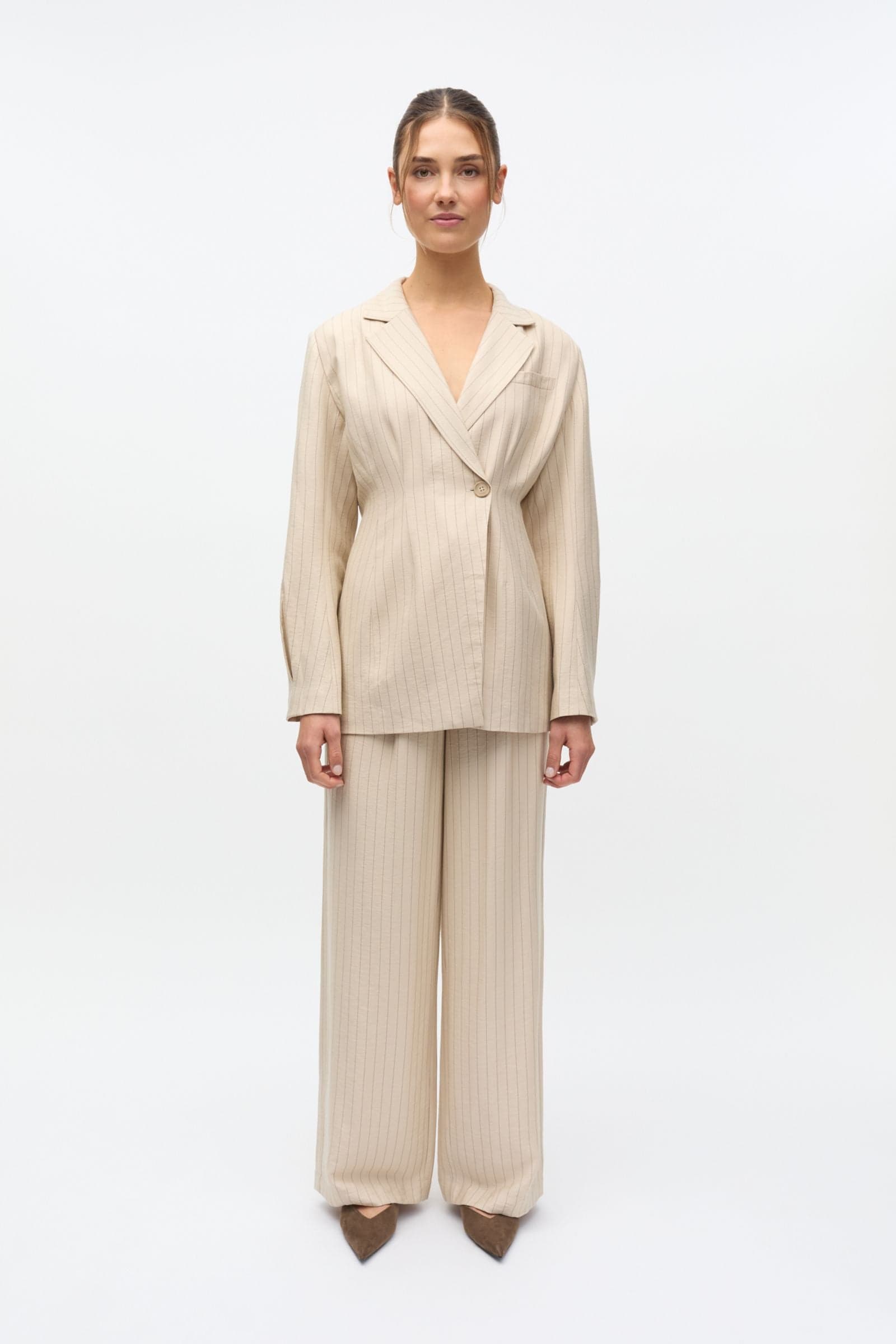 ENAUGUSTINE BLAZER 7399 Khaki Stripe