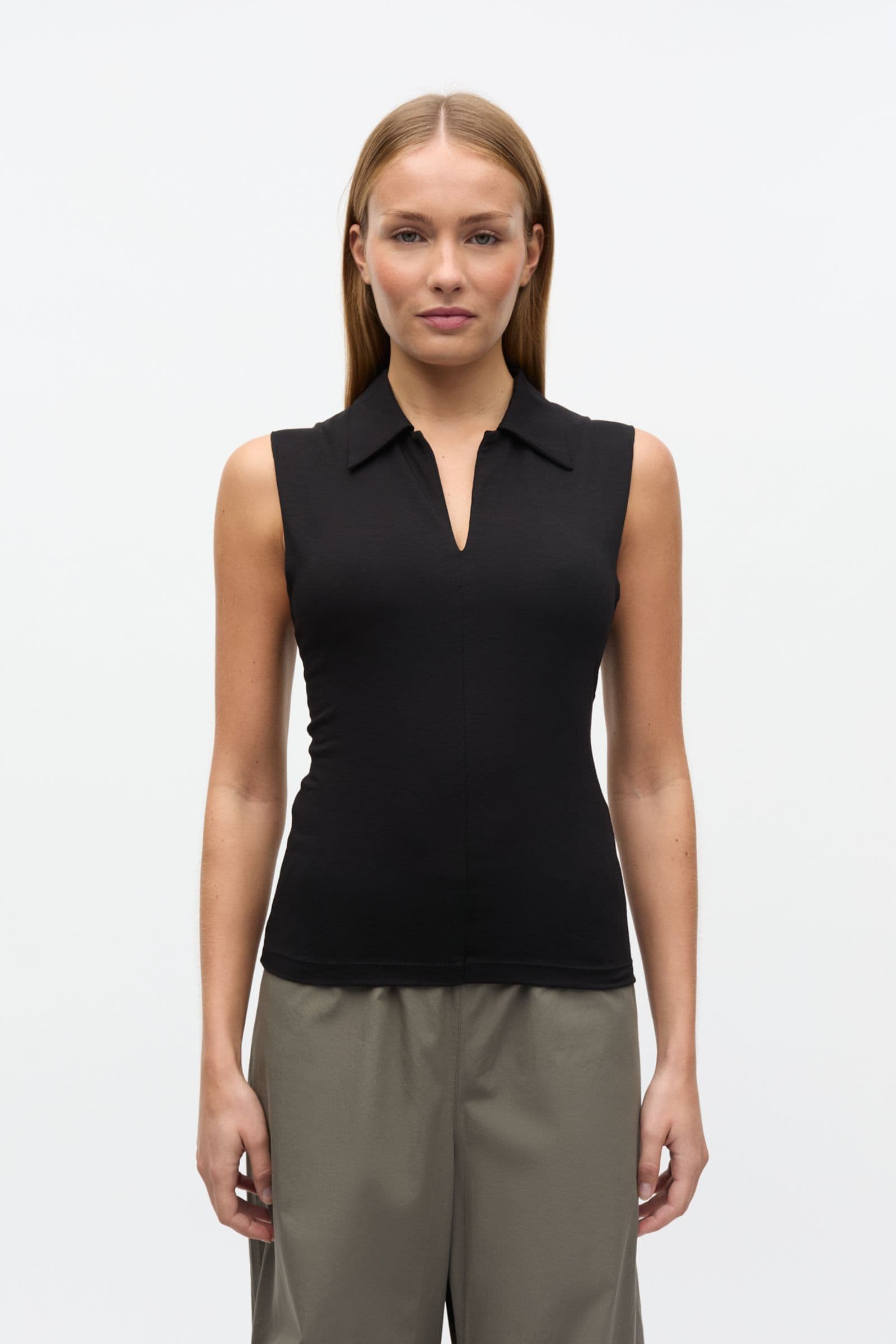 ENMIE SL V-N TOP 7047 Black