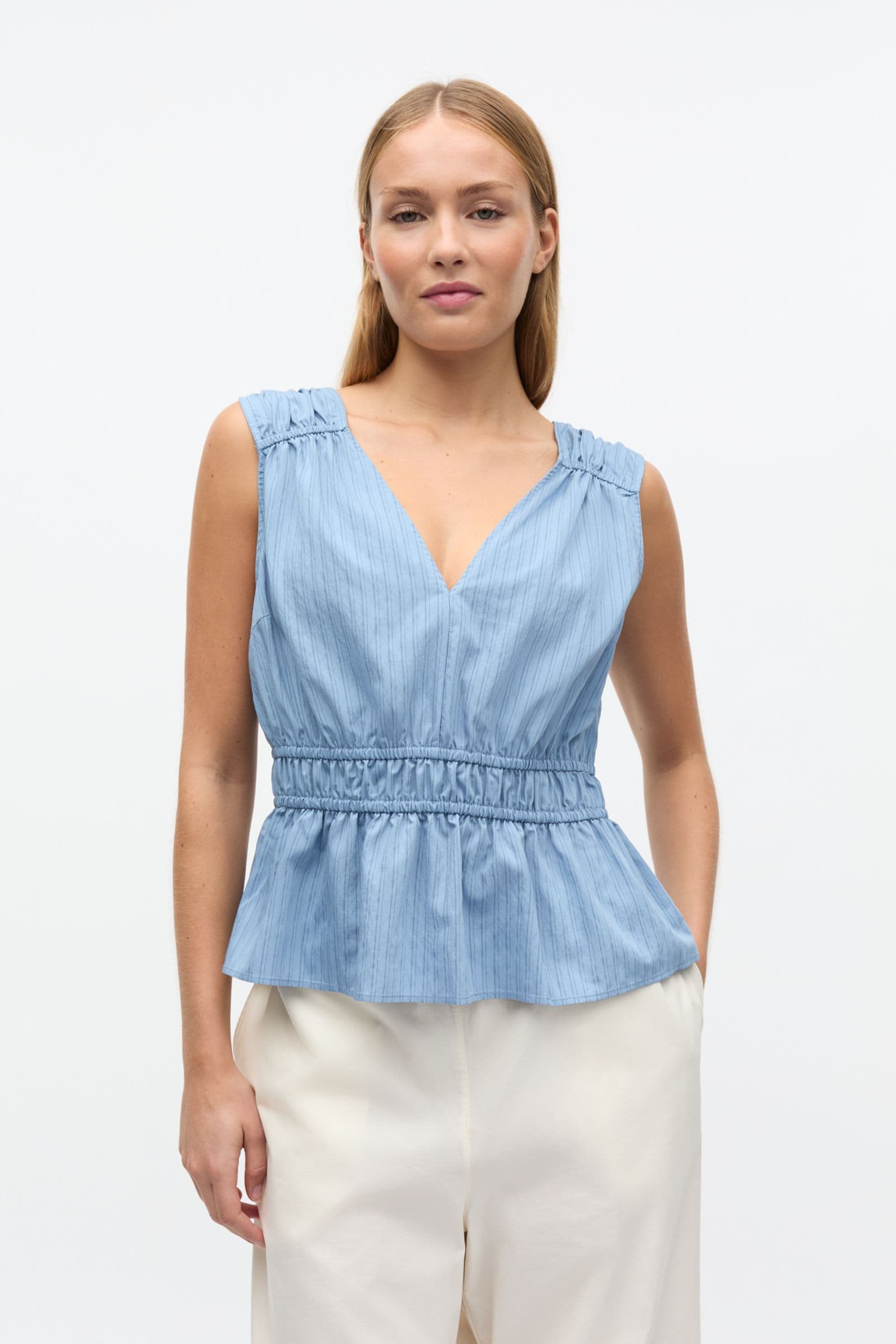 Enclover SL Top 7398 Faded Stripe