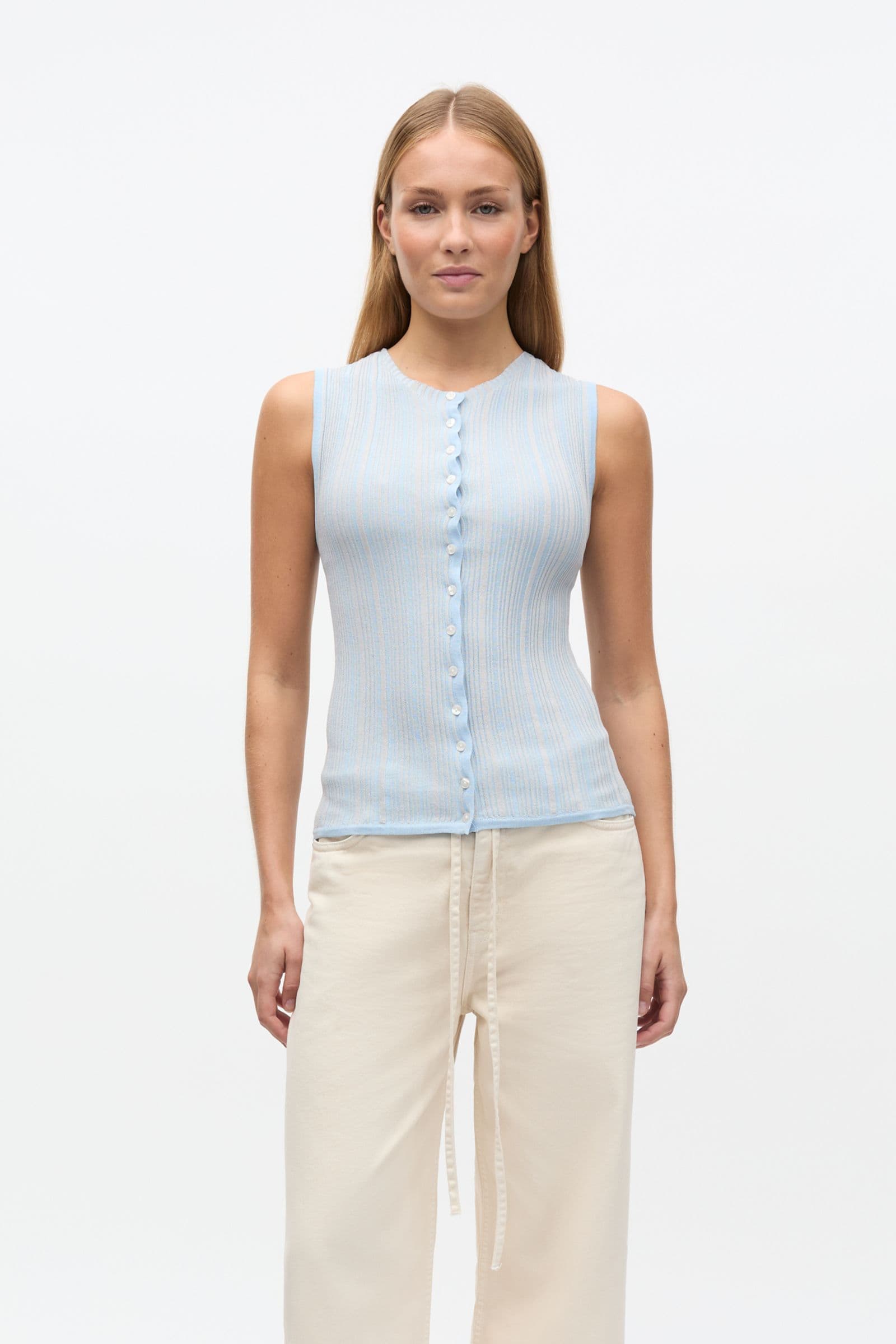 Enlany SL Knit 7402 Faded Denim Grey