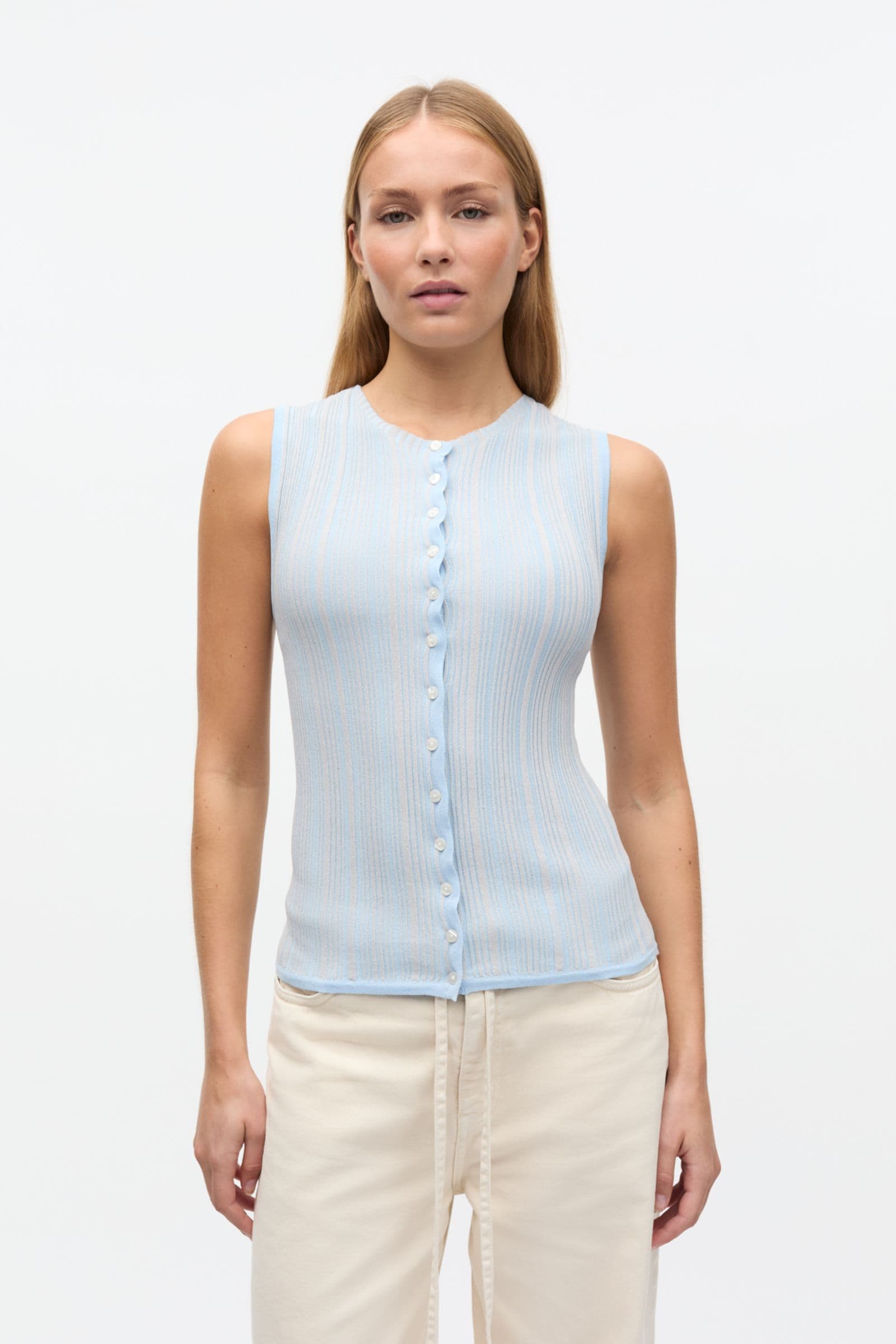 Enlany SL Knit 7402 Faded Denim Grey