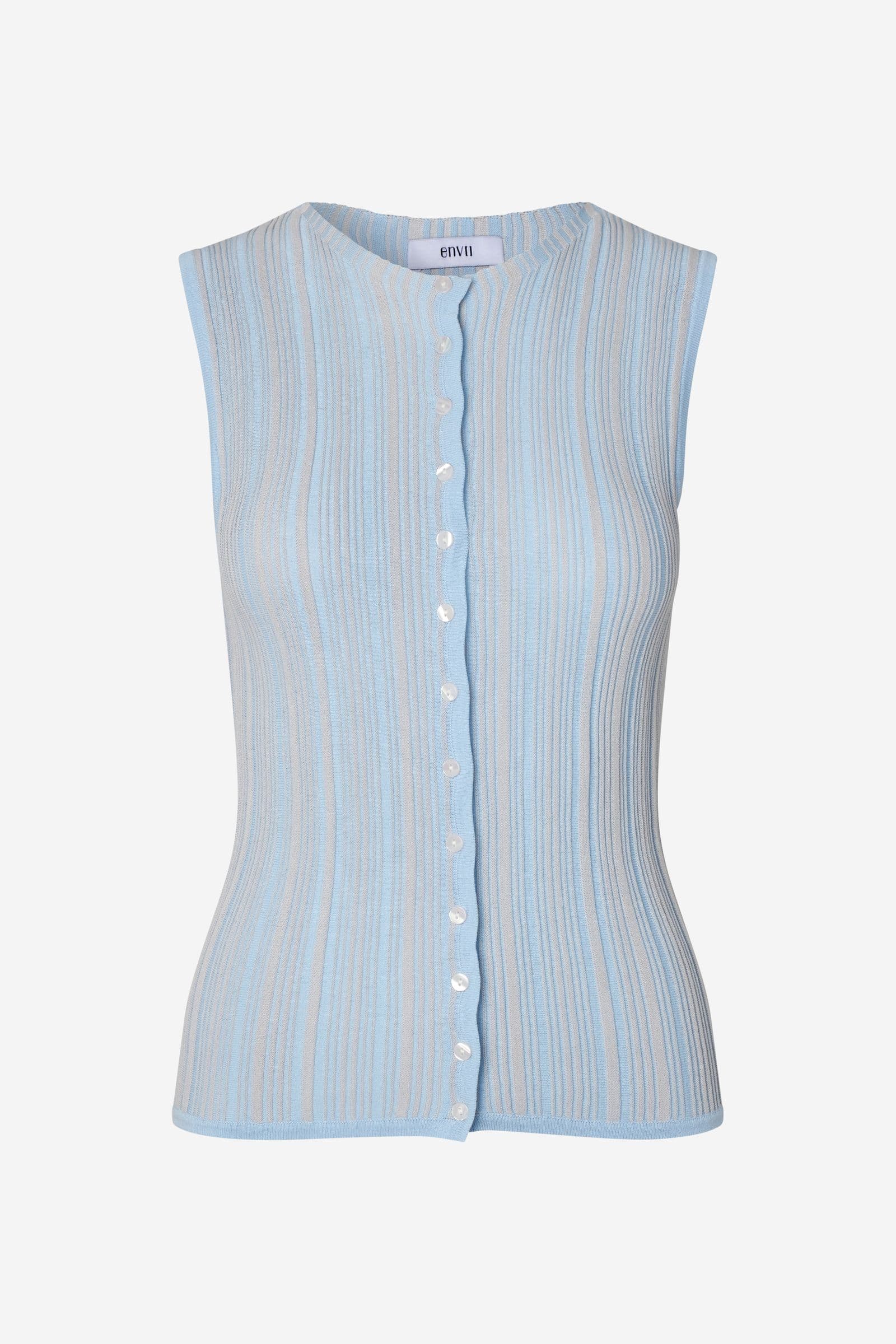 Enlany SL Knit 7402 Faded Denim Grey