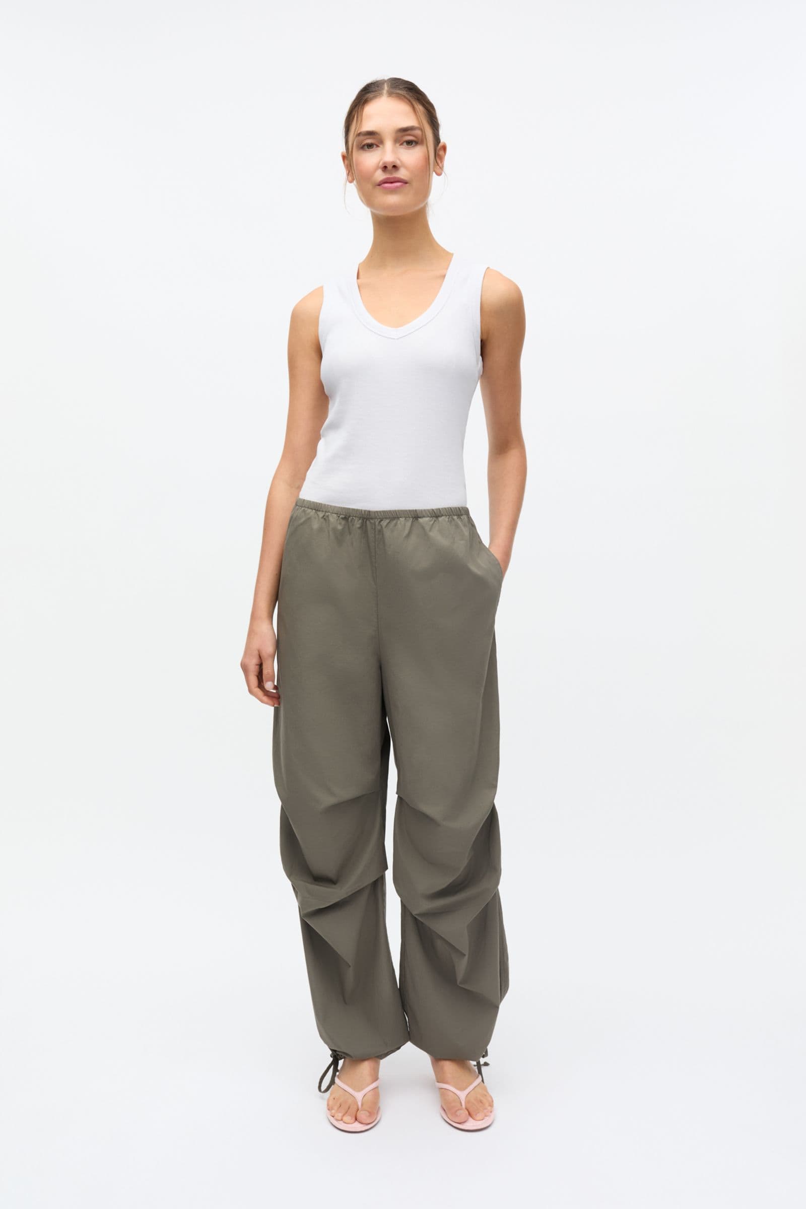 ENBELOU PANTS 7384 Smokey Olive