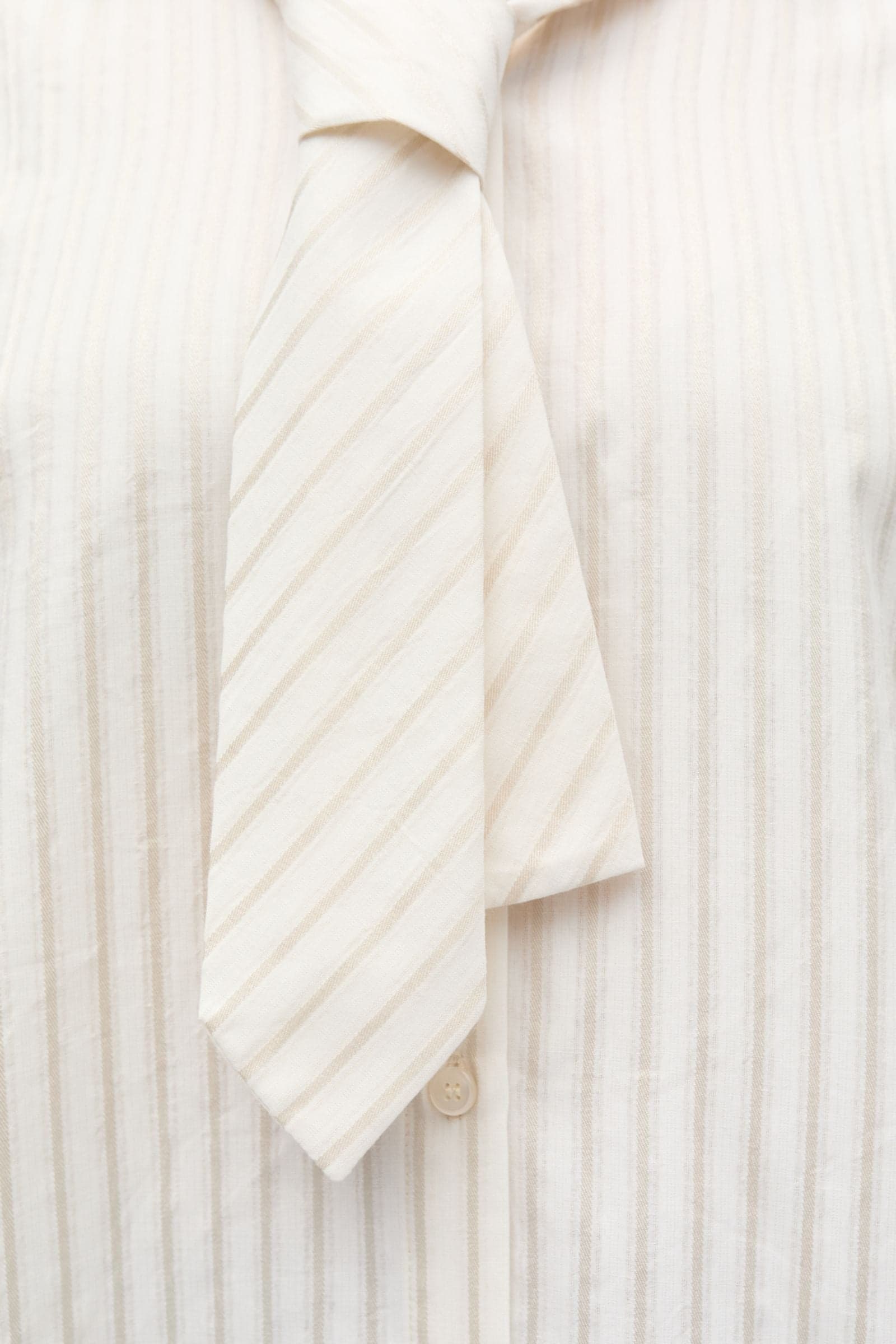 ENWEB LS SHORT SHIRT TIE 7416 Nature Stripe