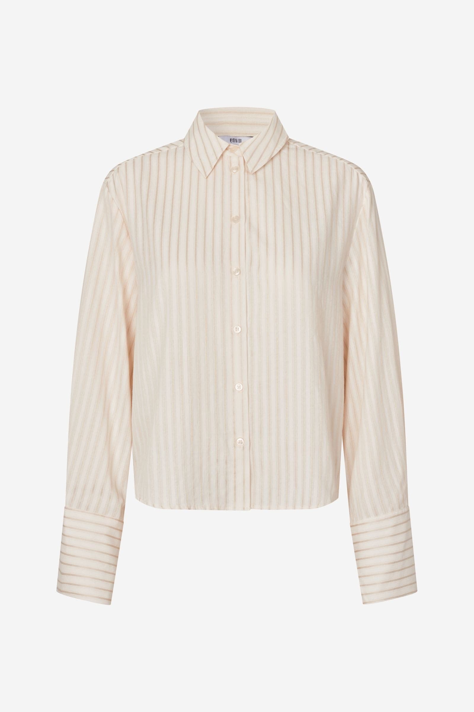 ENWEB LS SHORT SHIRT TIE 7416 Nature Stripe