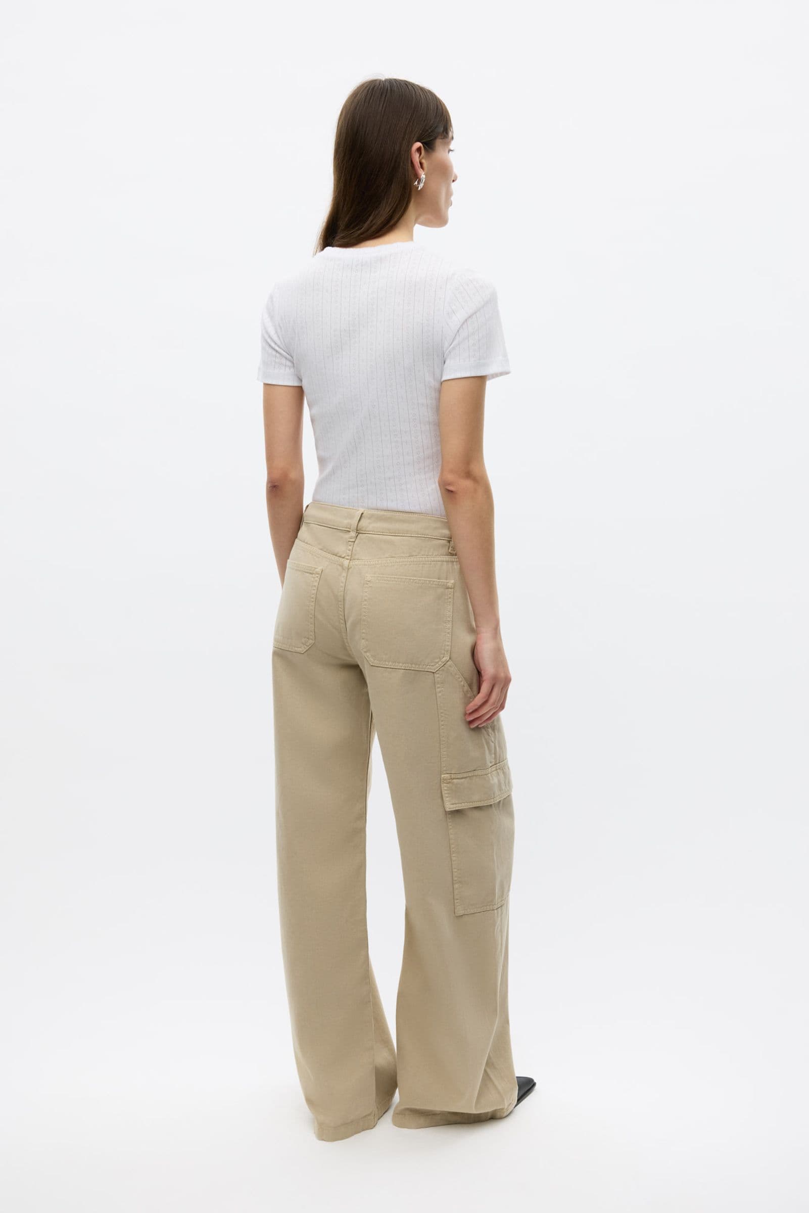 ENBULLET WIDE CARGO JEANS 6977 Chinchilla