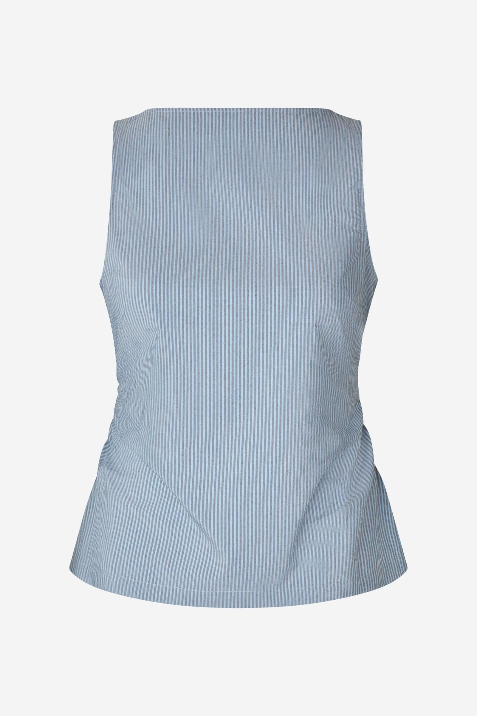 Enflow SL Zip Top ST 7159 Navy Azure Stripe