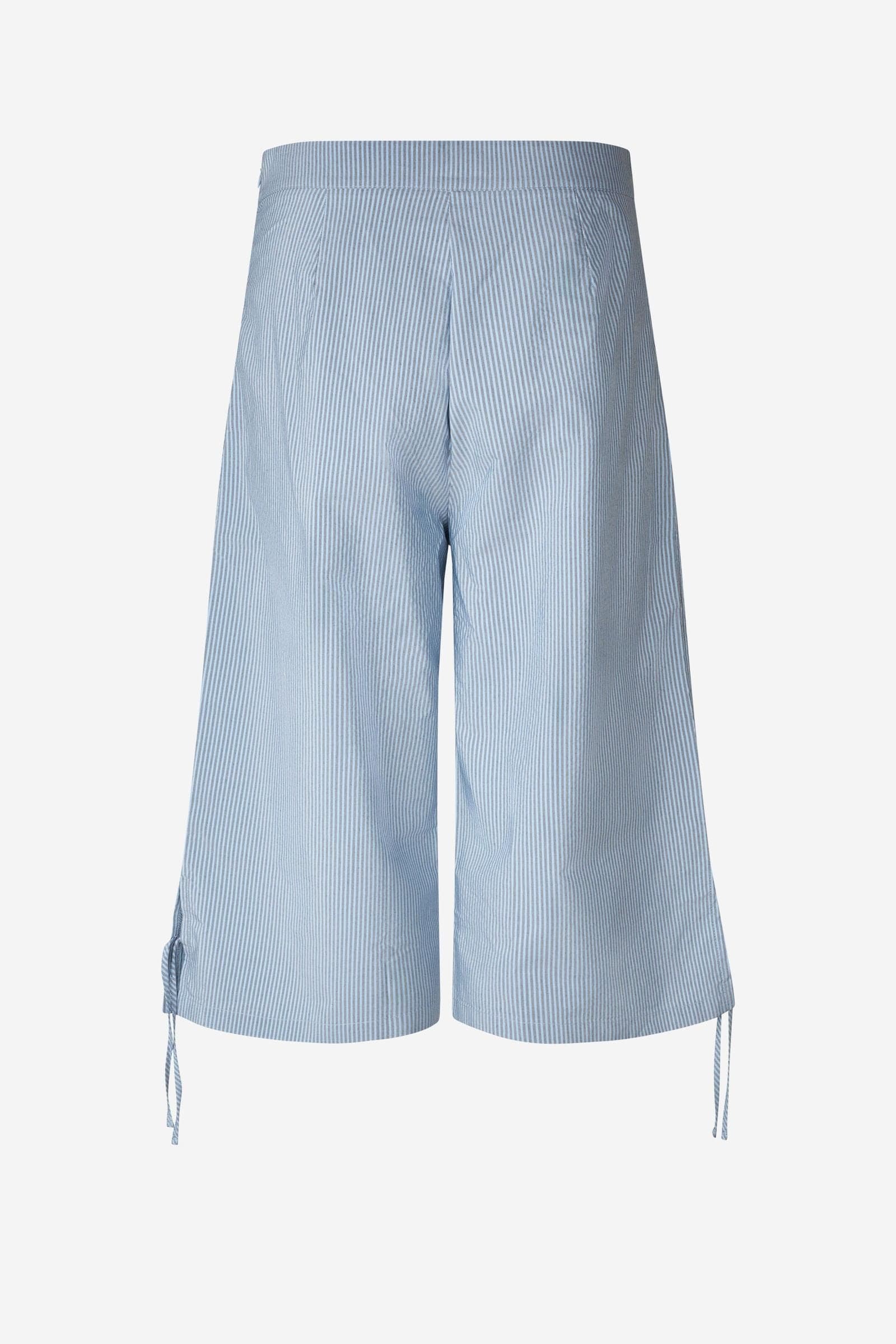 ENTAM CROPPED PANTS ST 7159 Navy-Azure Stripe