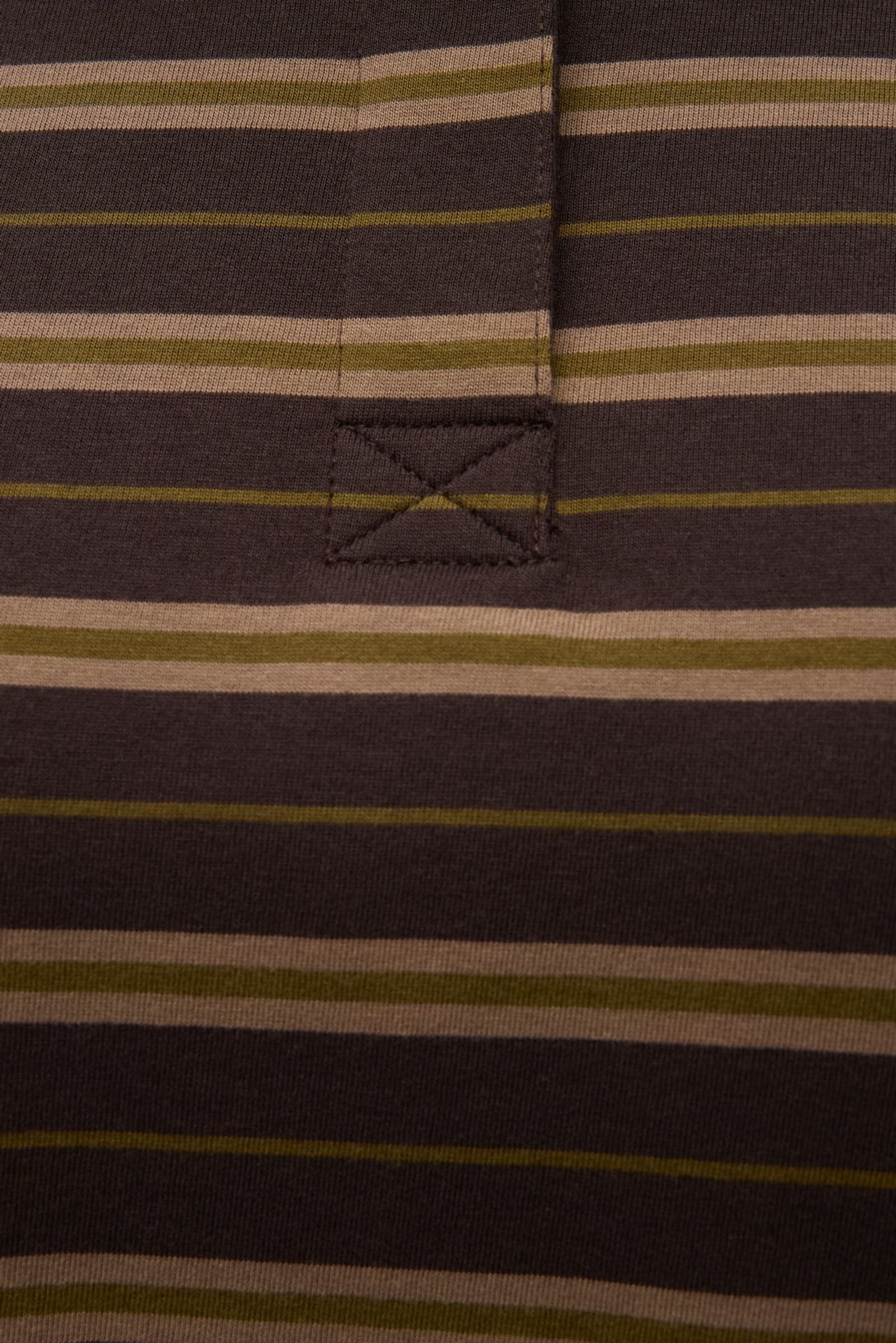 ENKULLA LS POLO ST 5310 Olive Torte Stripe
