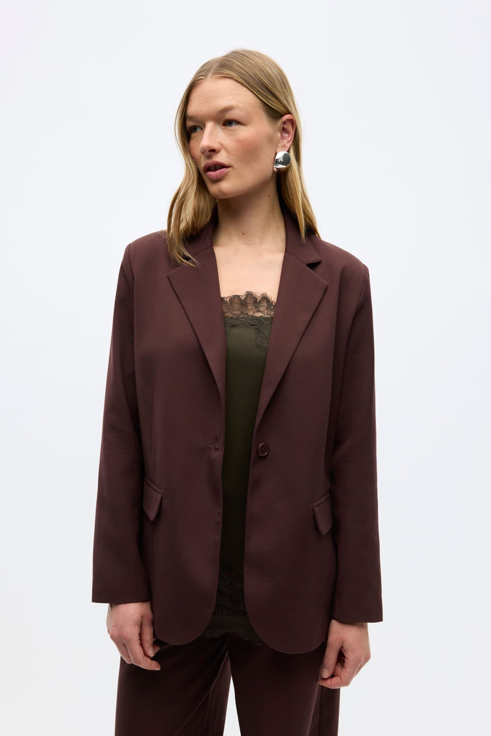 Encolt Blazer 7092 Decadent Chocolate
