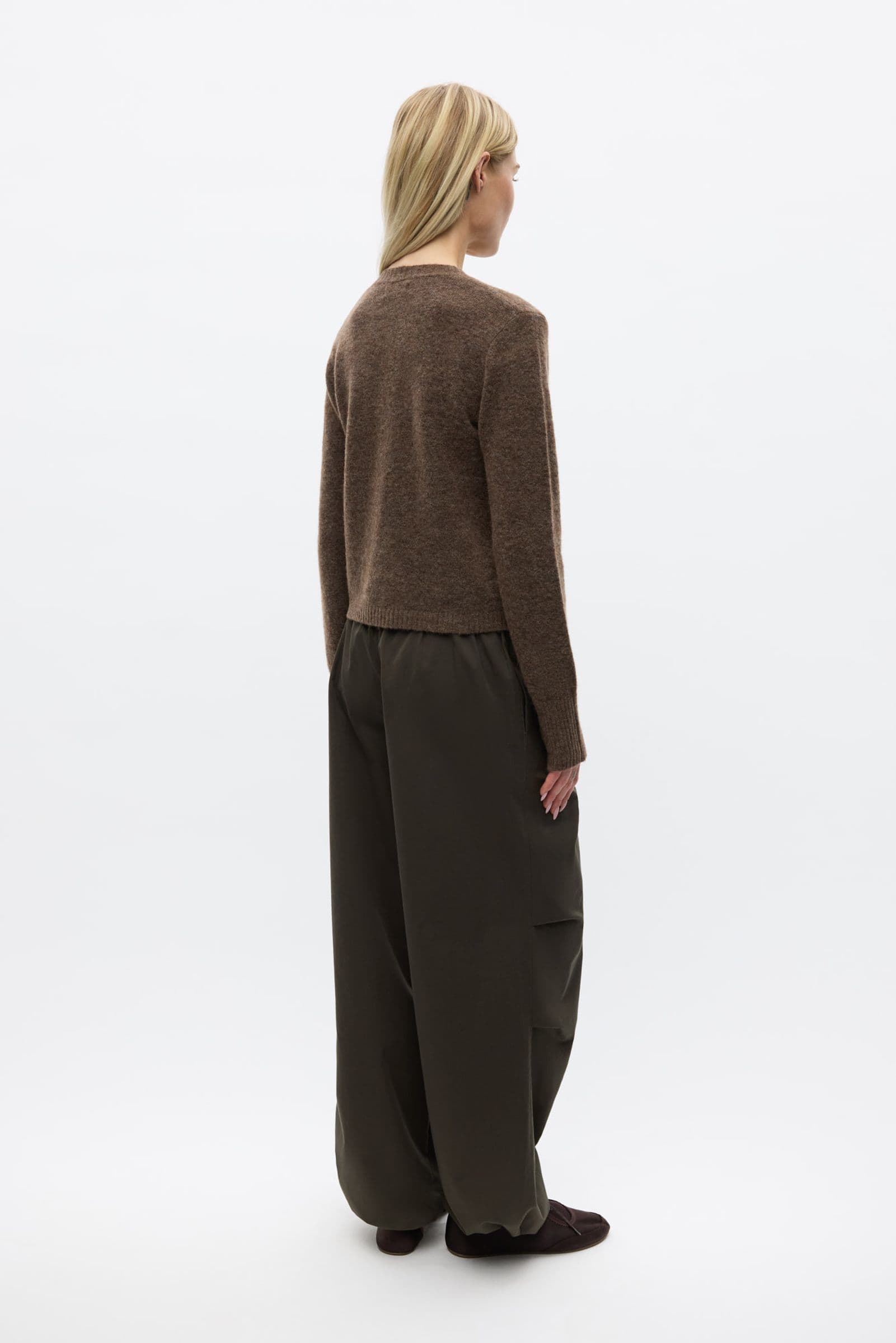 ENADA LS CARDIGAN 7454 Walnut Mel