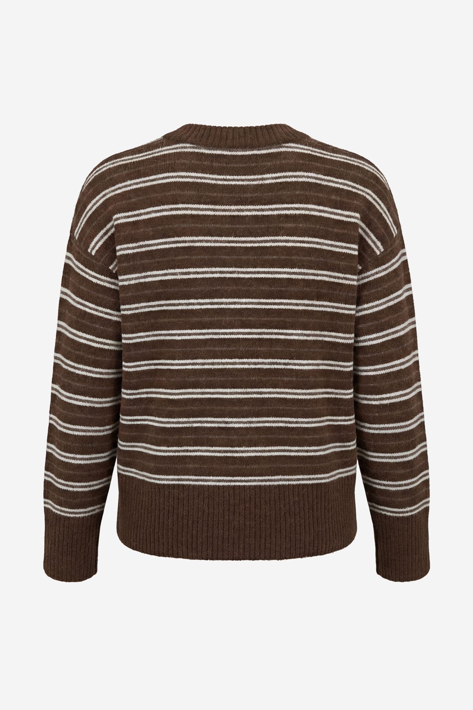 ENADA LS SPLIT KNIT ST 7454 Pine Stripe